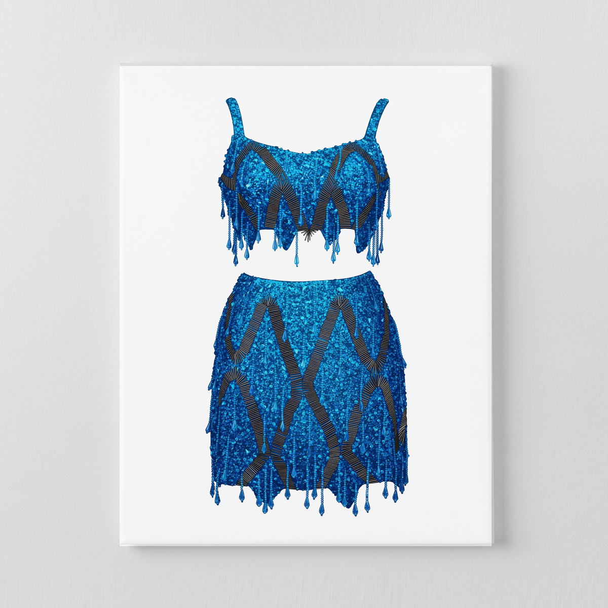 1989 Blue Two-Piece DIY Rhinestone Canvas Kit | Taylor Inspired