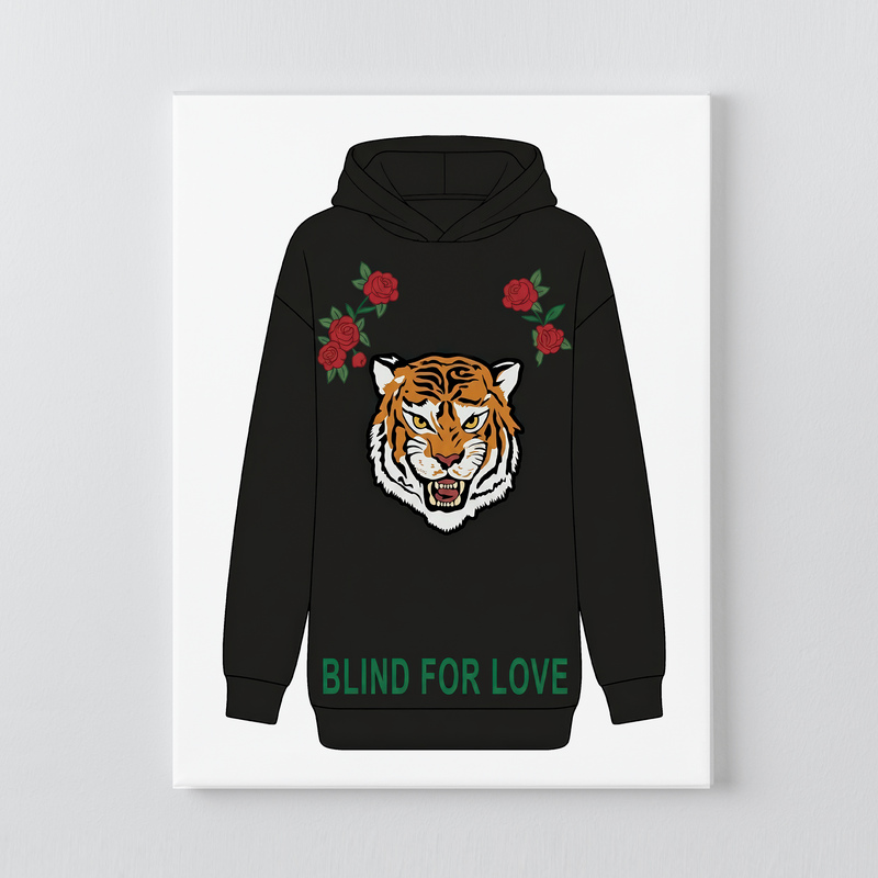Reputation Tiger Hoodie DIY Rhinestone Canvas Kit | Taylor Inspired