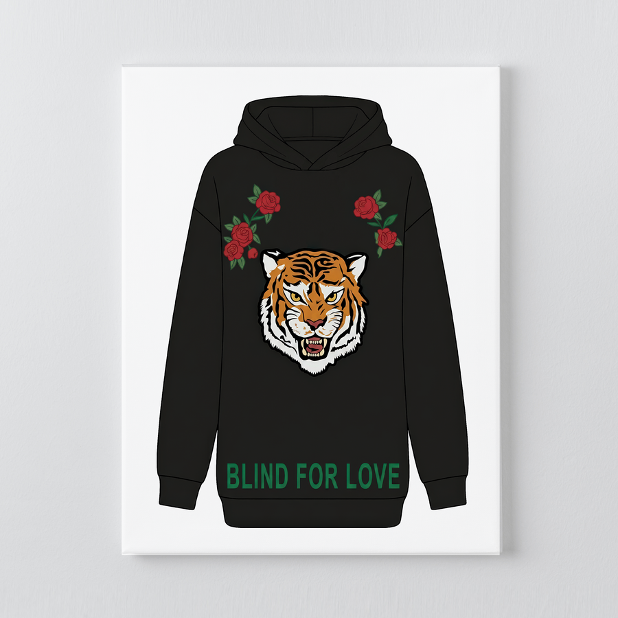 Reputation Tiger Hoodie DIY Rhinestone Canvas Kit | Taylor Inspired