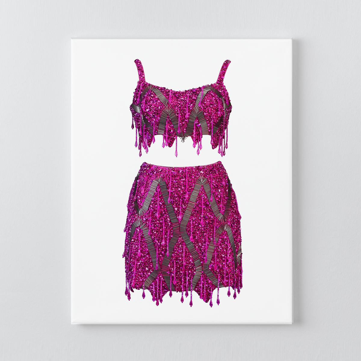 1989 Magenta Two-Piece DIY Rhinestone Canvas Kit | Taylor Inspired