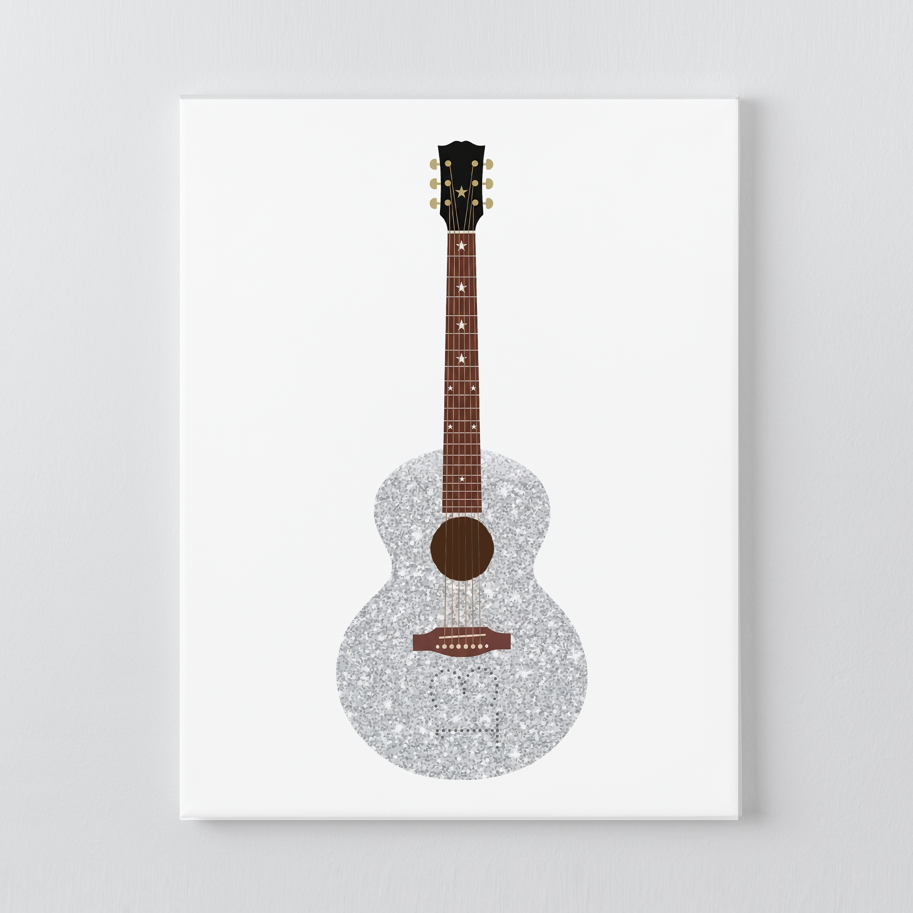 Fearless 13 Guitar DIY Rhinestone Canvas Kit | Taylor Inspired