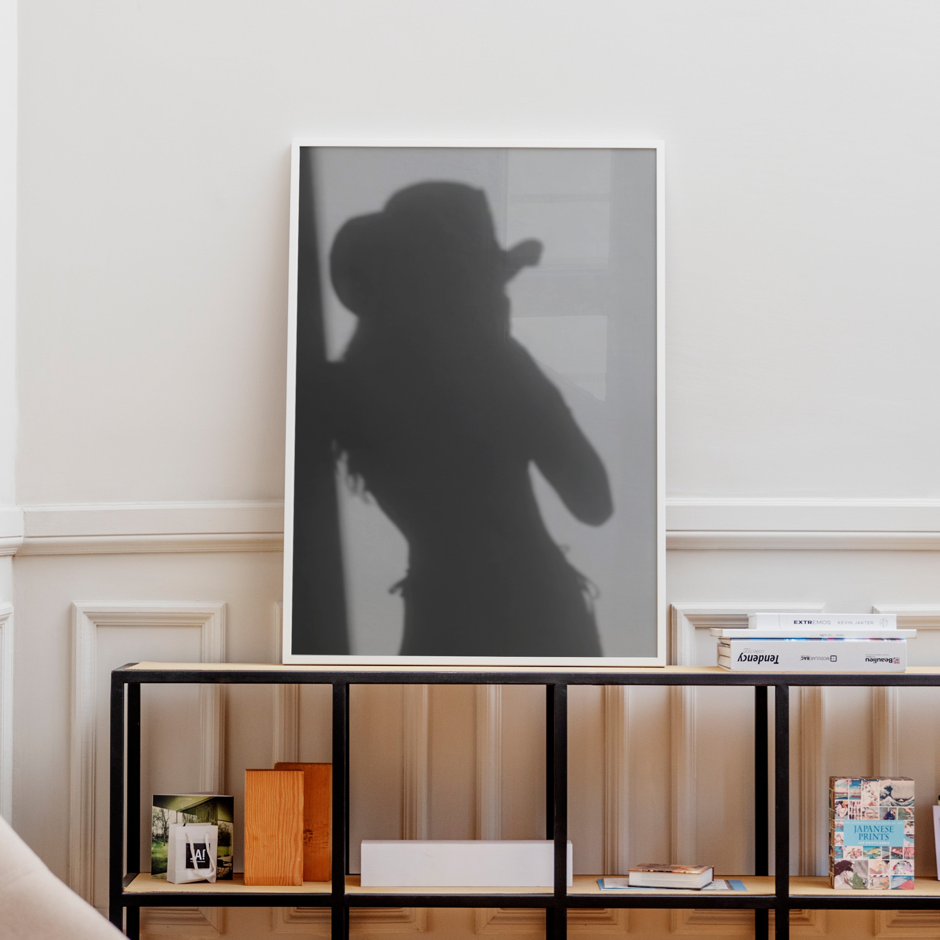 Cowgirl Reflection Print