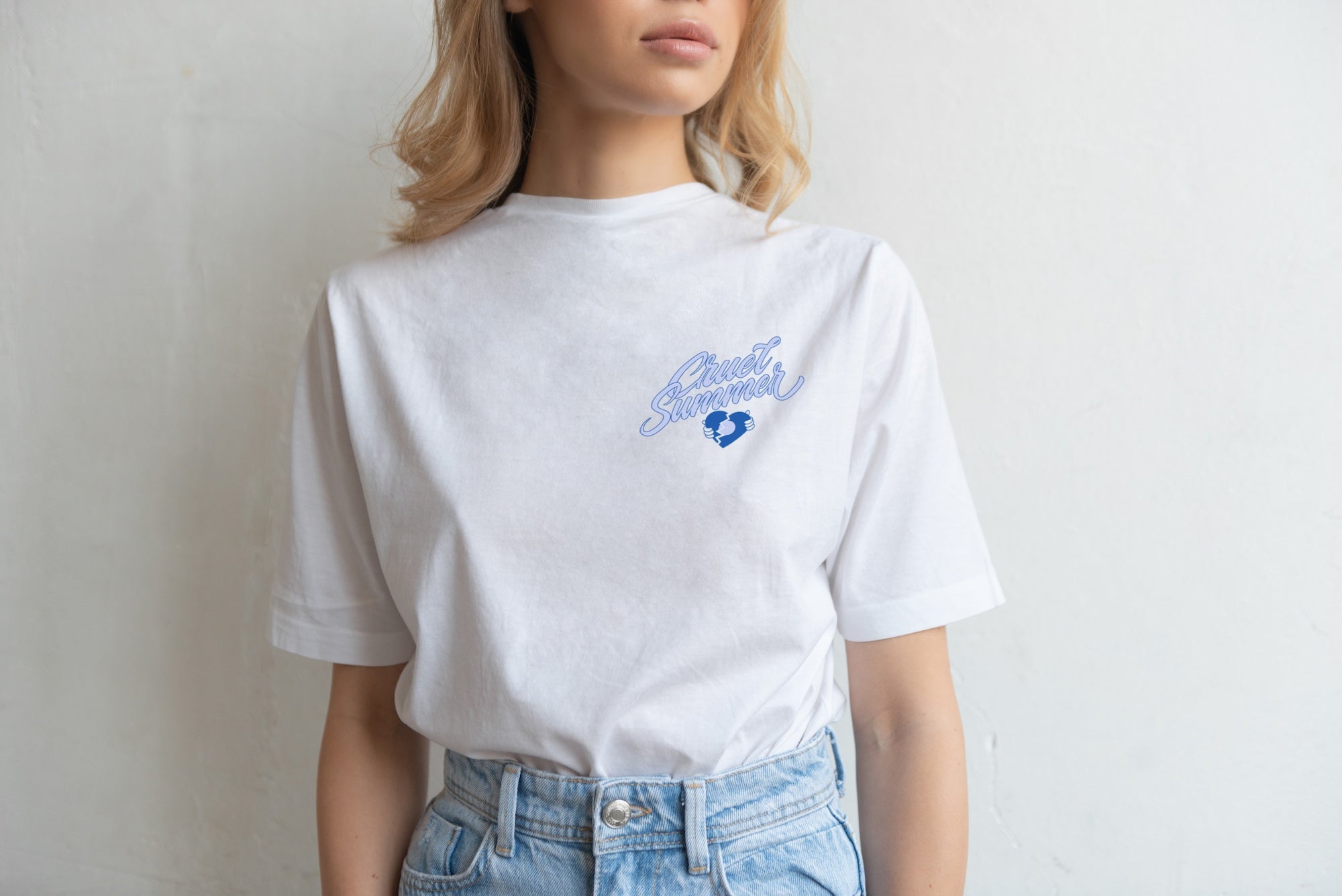 Cruel Summer Blue Retro T