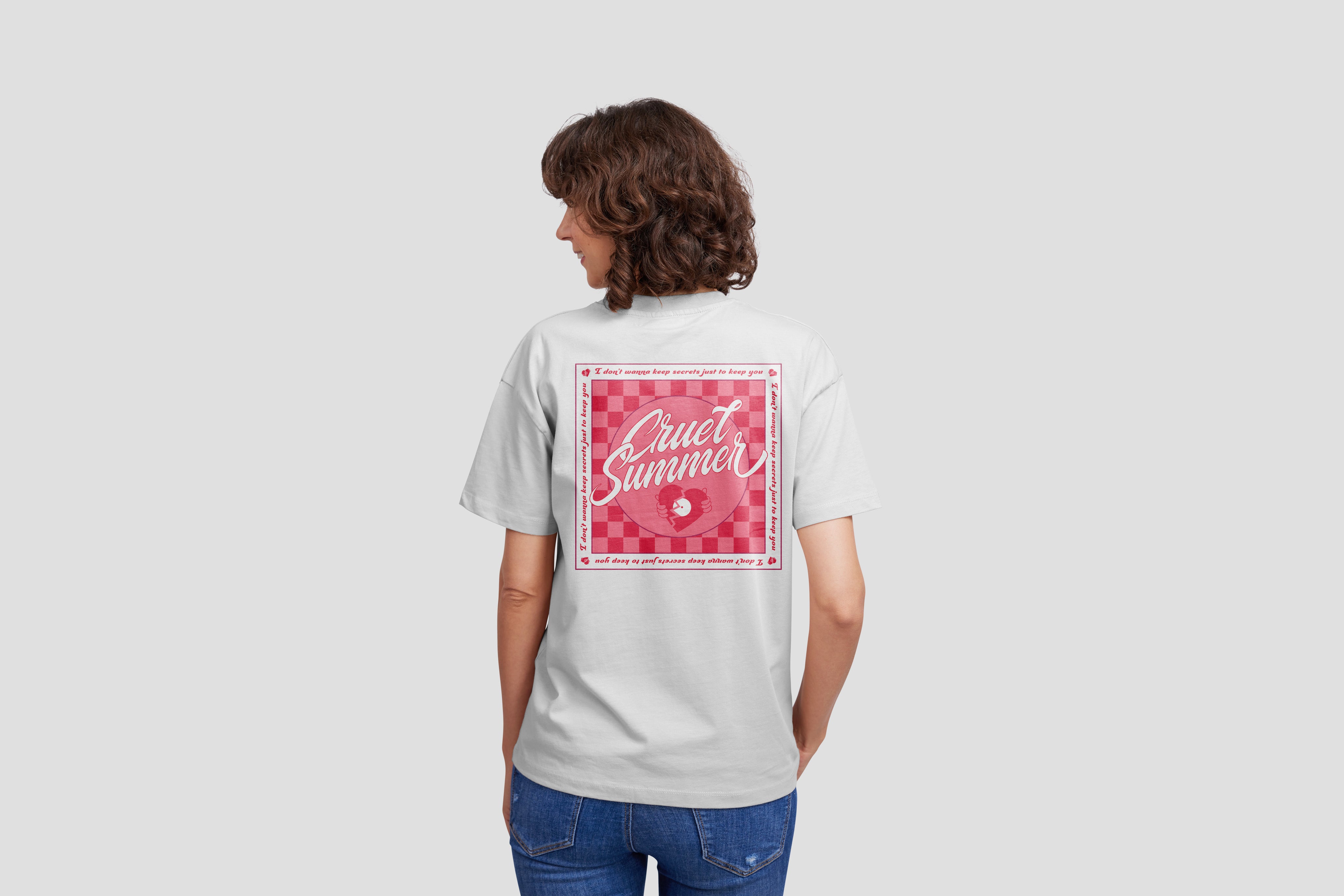 Cruel Summer Retro Pink T - Haus Of Moods