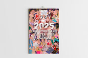 2025 Taylor Swift Wall Calendar - 2025 Eras Lyrics & Easter Eggs - Haus Of Moods