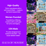 Taylor Swift Eras Inspired Easter Eggs & Lyrics Puzzle [OFFICIAL Haus of Moods® PUZZLE] The Perfect Swiftie Gift - Taylor Eras Tour Puzzle | 1989, Lover, Folklore, Evermore, Reputation, Speak Now, Red, Debut, Midnights, TTPD