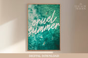 Cruel Summer Ocean Print