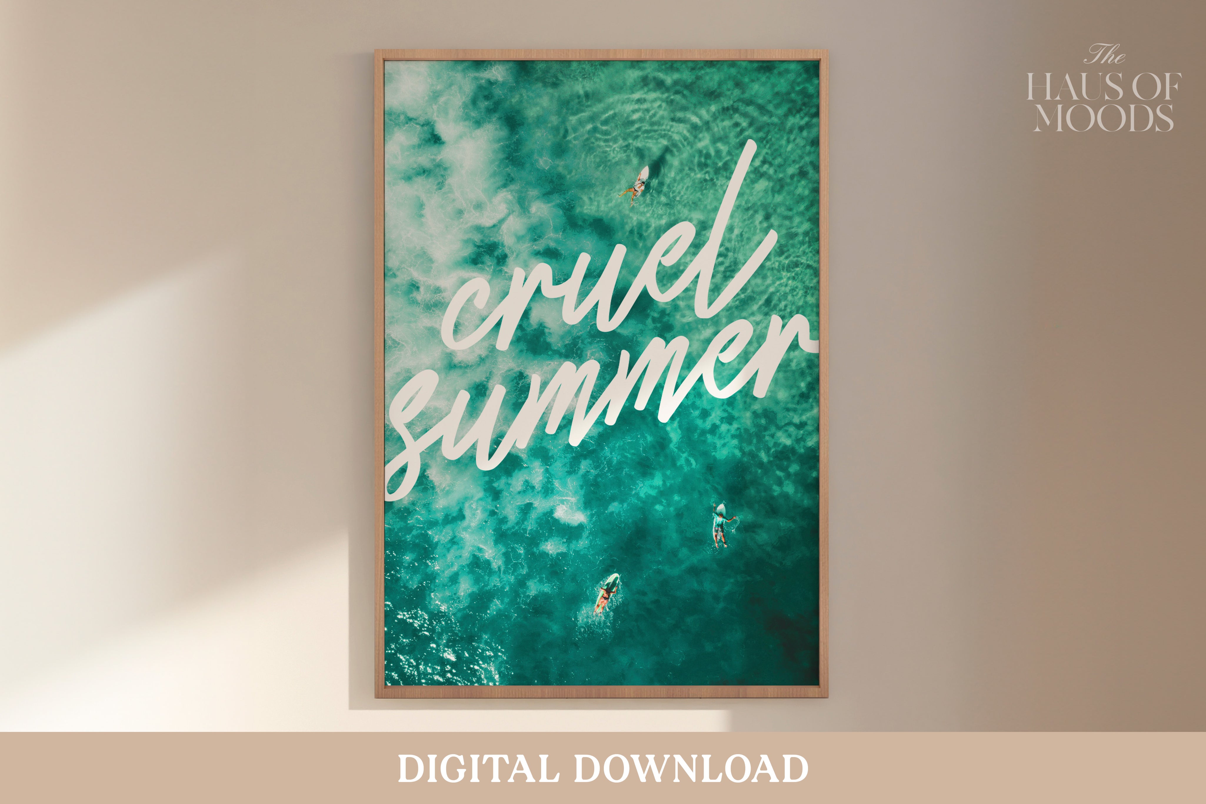 Cruel Summer Ocean Print