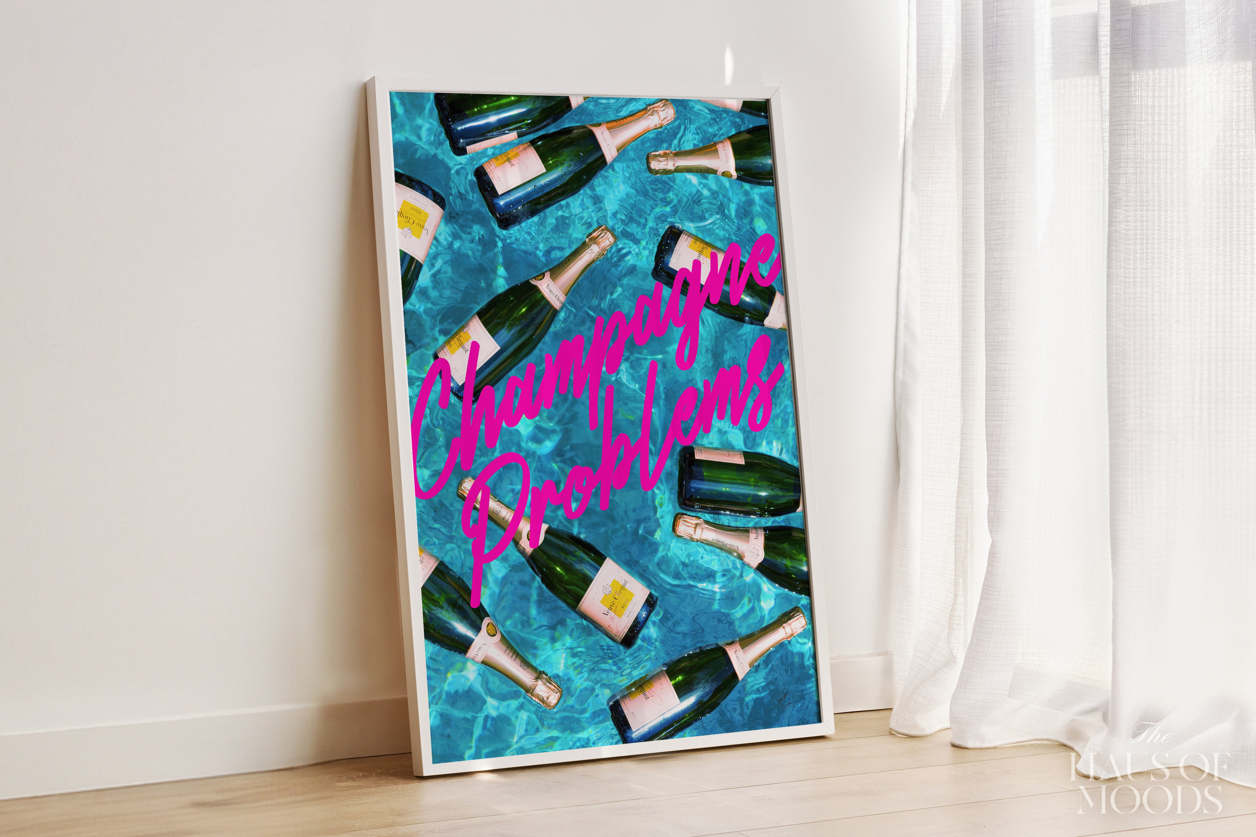 Champagne Problems In the Pool - Haus Of Moods