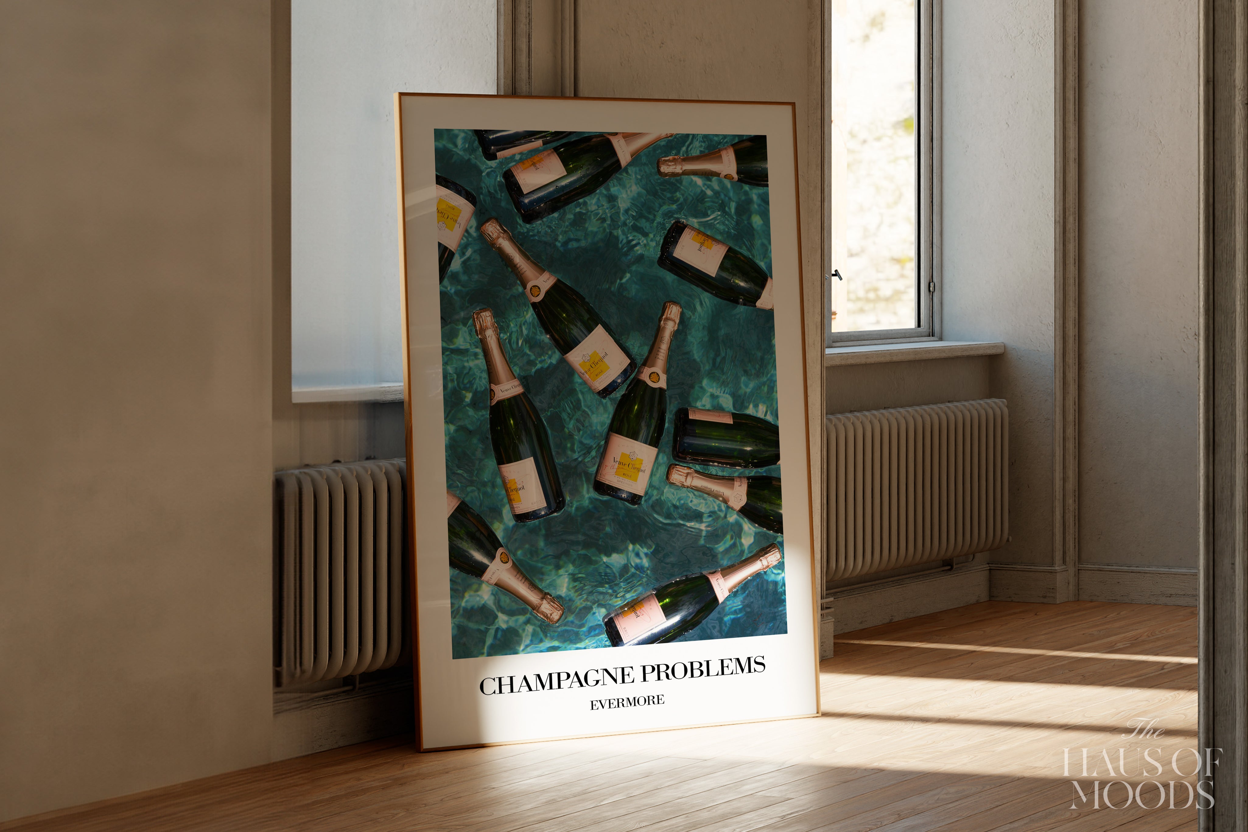 Champagne Problems Pool Print