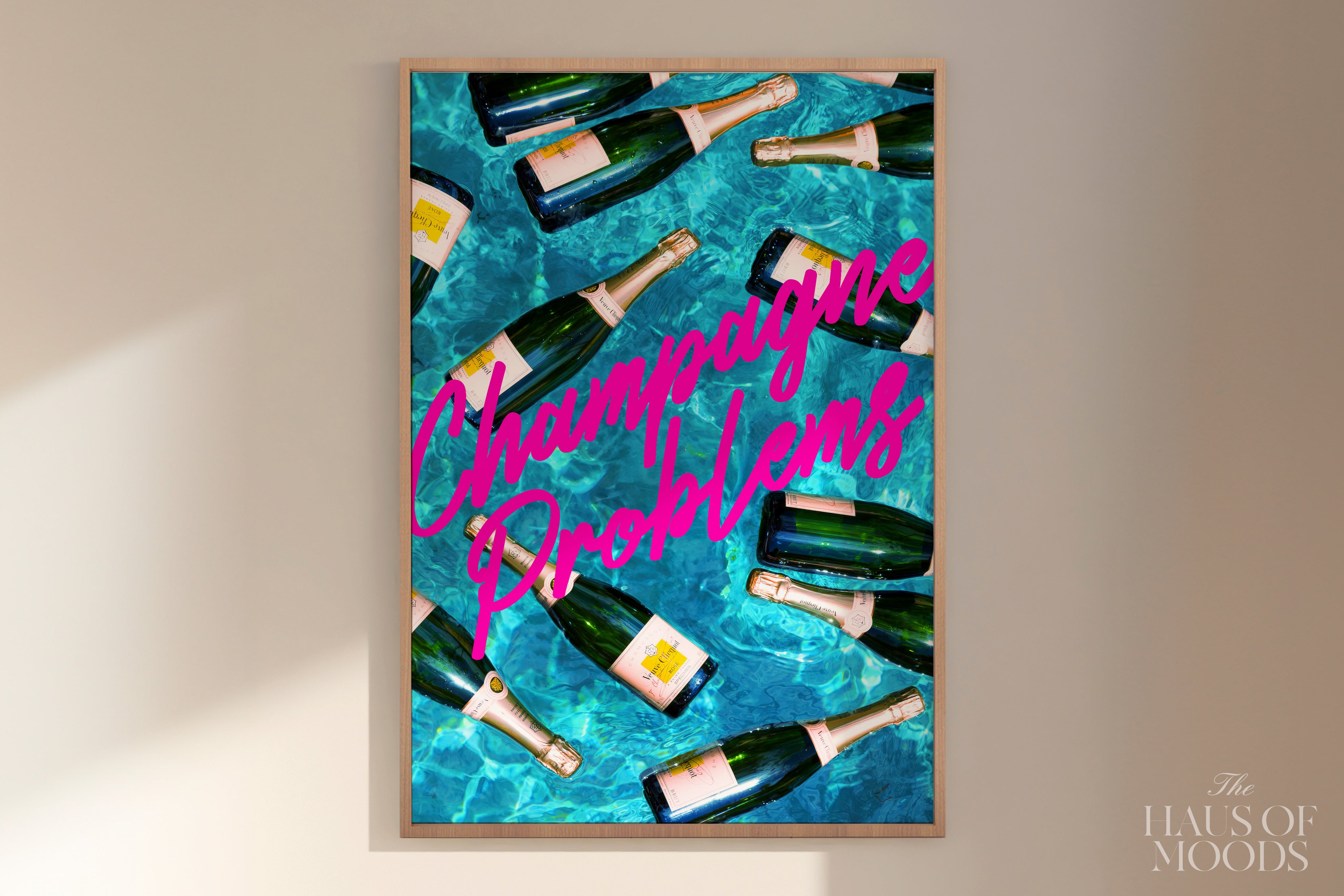 Champagne Problems In the Pool - Haus Of Moods