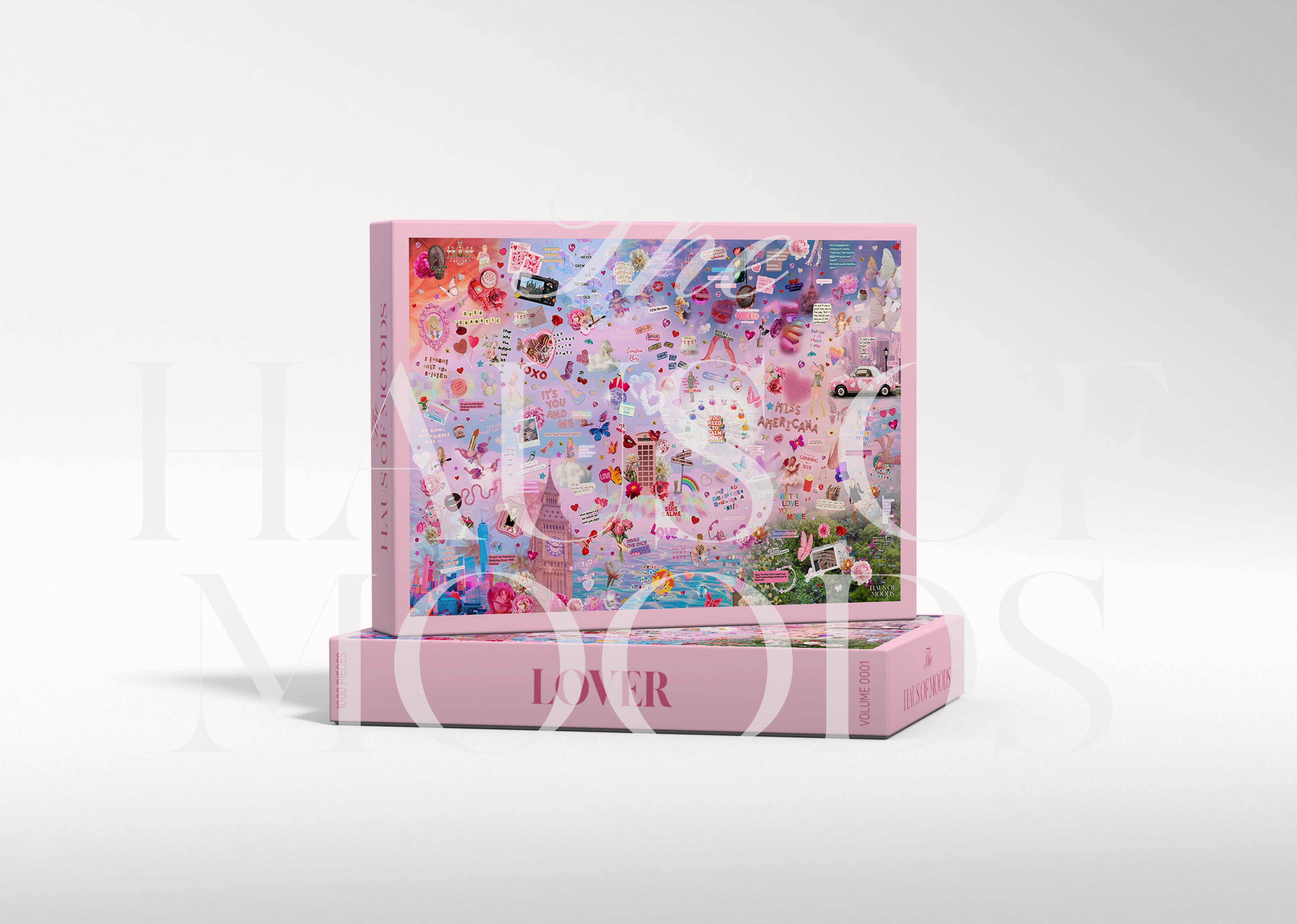 Lover Lyrics & Easter Eggs Puzzle 500 or 1000 Piece [OFFICIAL Haus of Moods® PUZZLE]