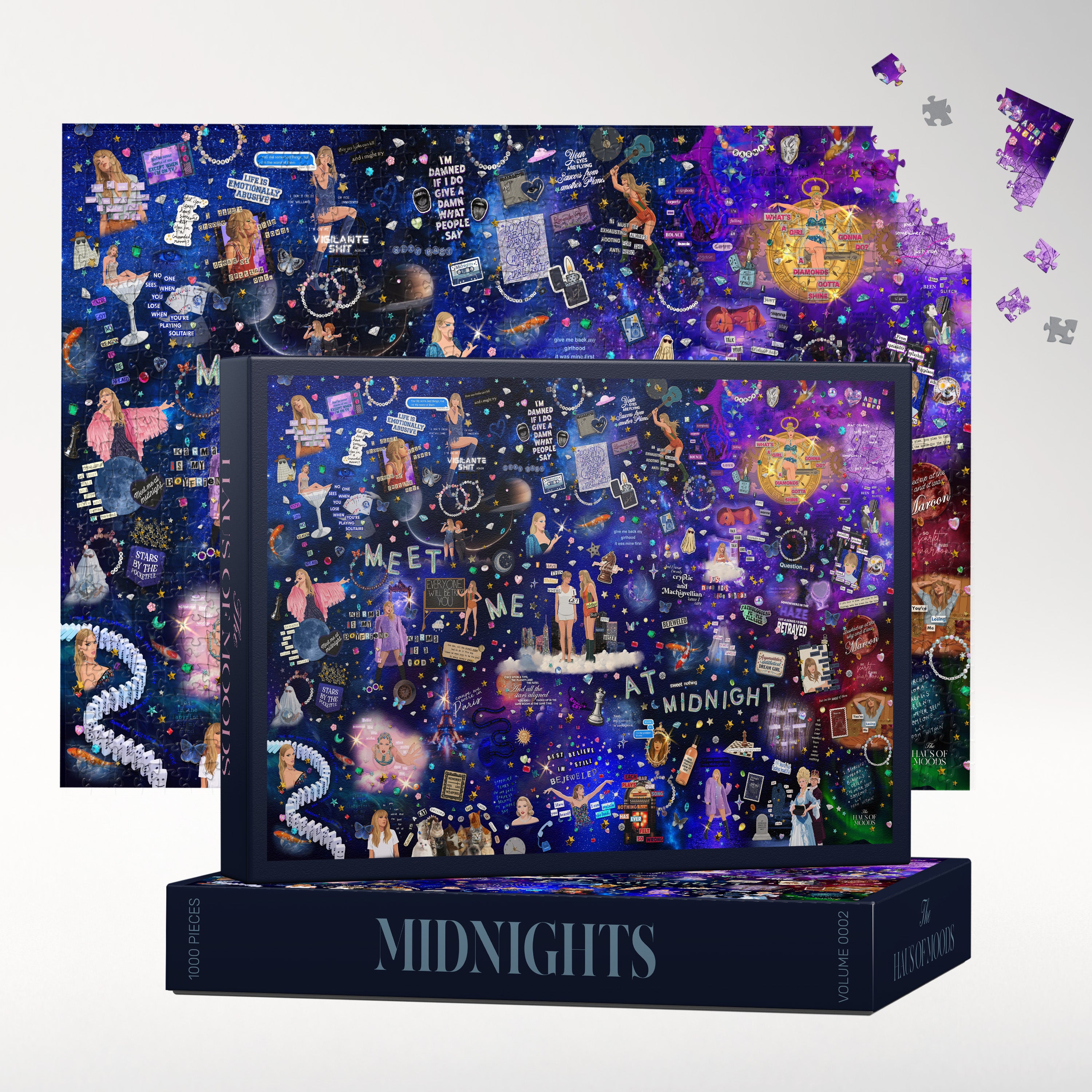 Midnights Lyrics & Easter Eggs Puzzle © | Haus Of Moods