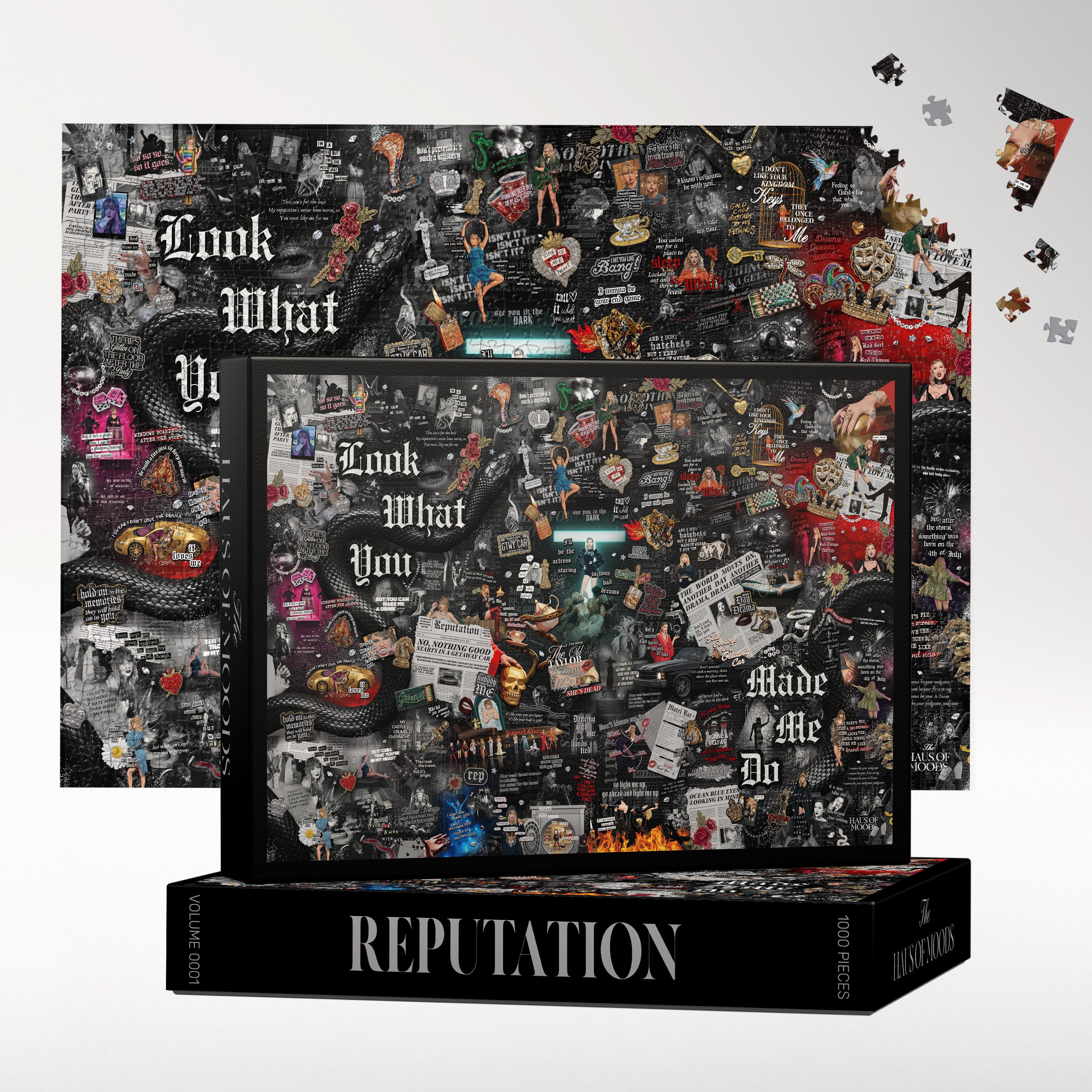 Reputation Era Lyrics & Easter Eggs Puzzle ©