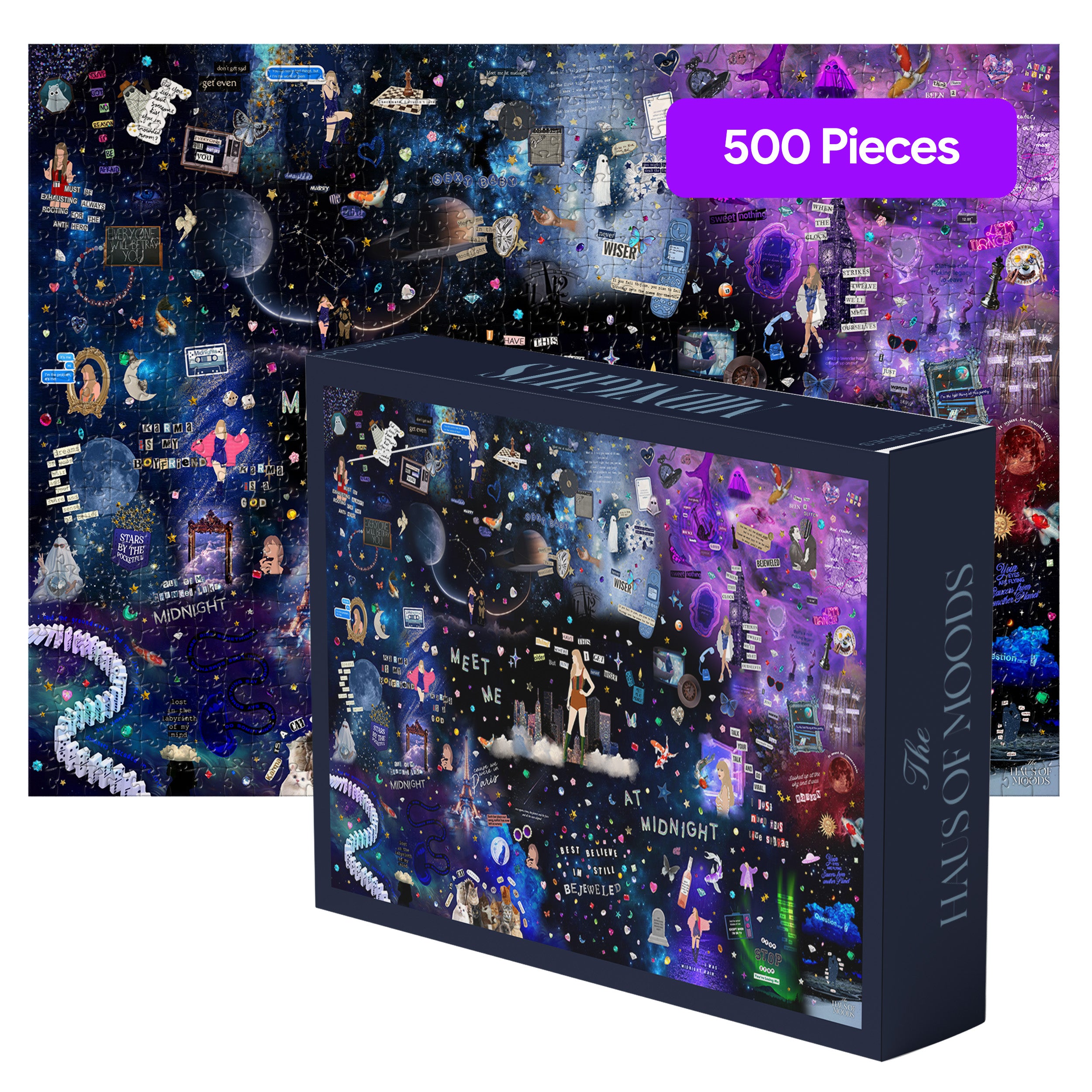 Midnights Lyrics & Easter Eggs Puzzle ©