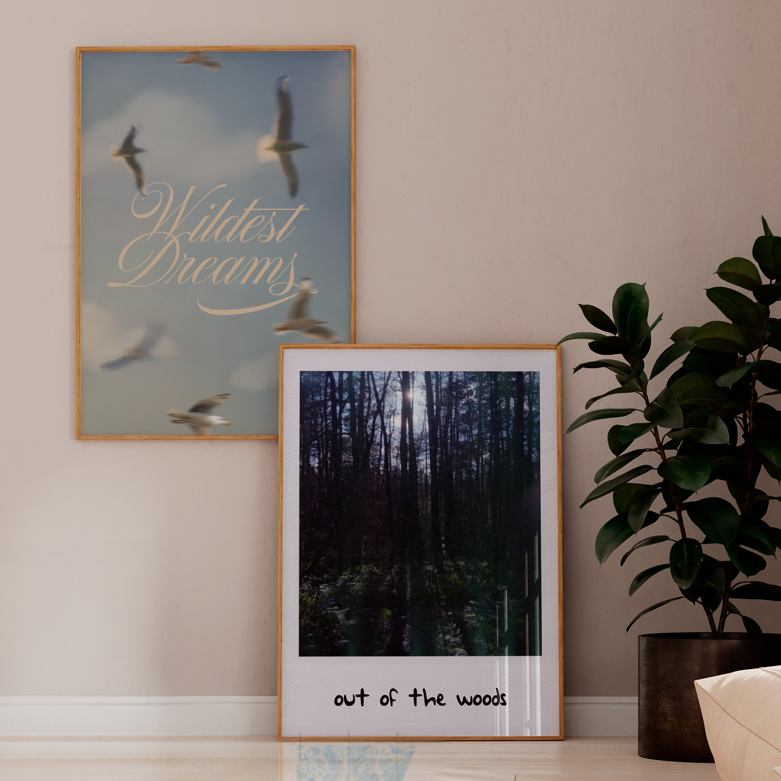 Out of the Woods 1989 Print