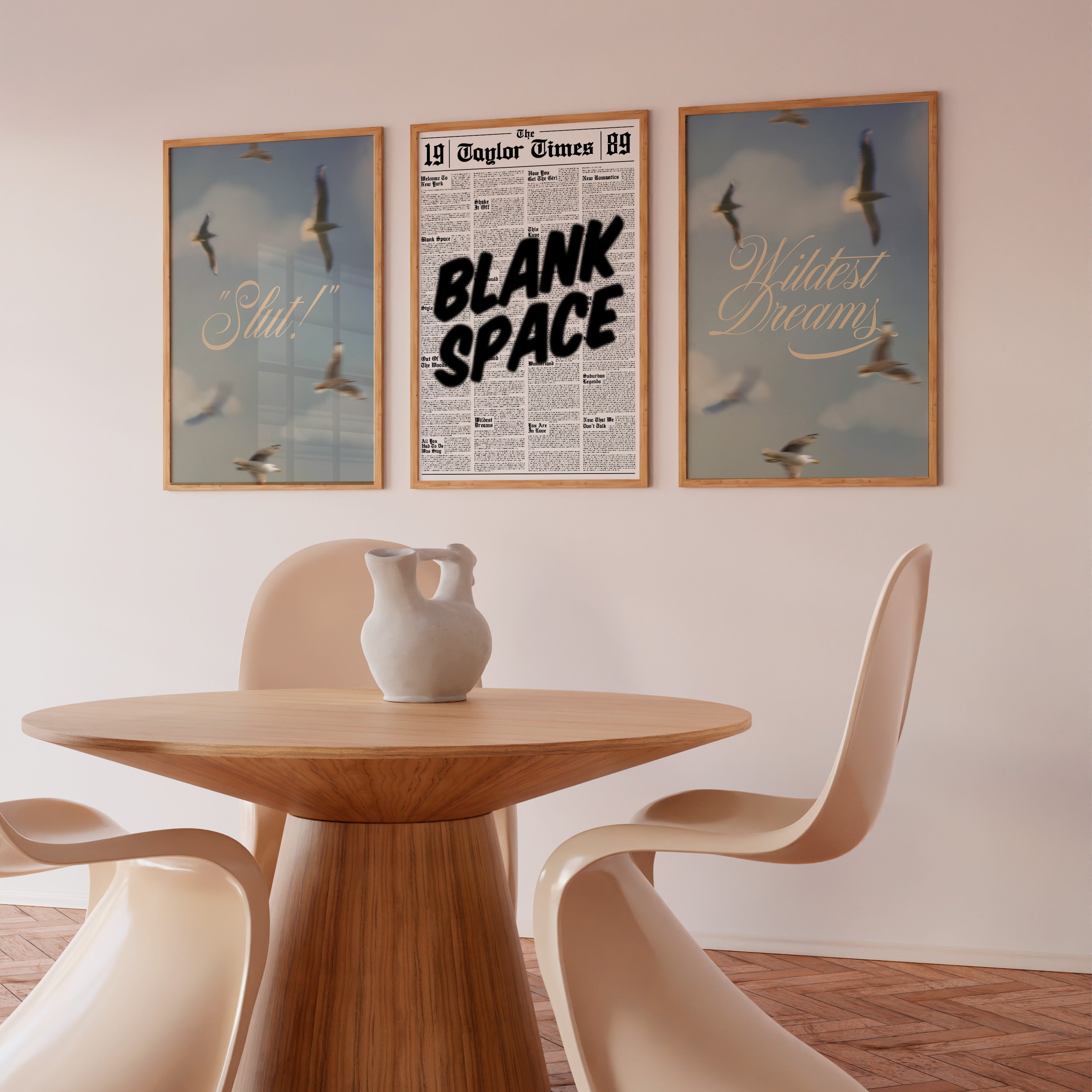 Blank Space 1989 Newspaper Print - Haus Of Moods