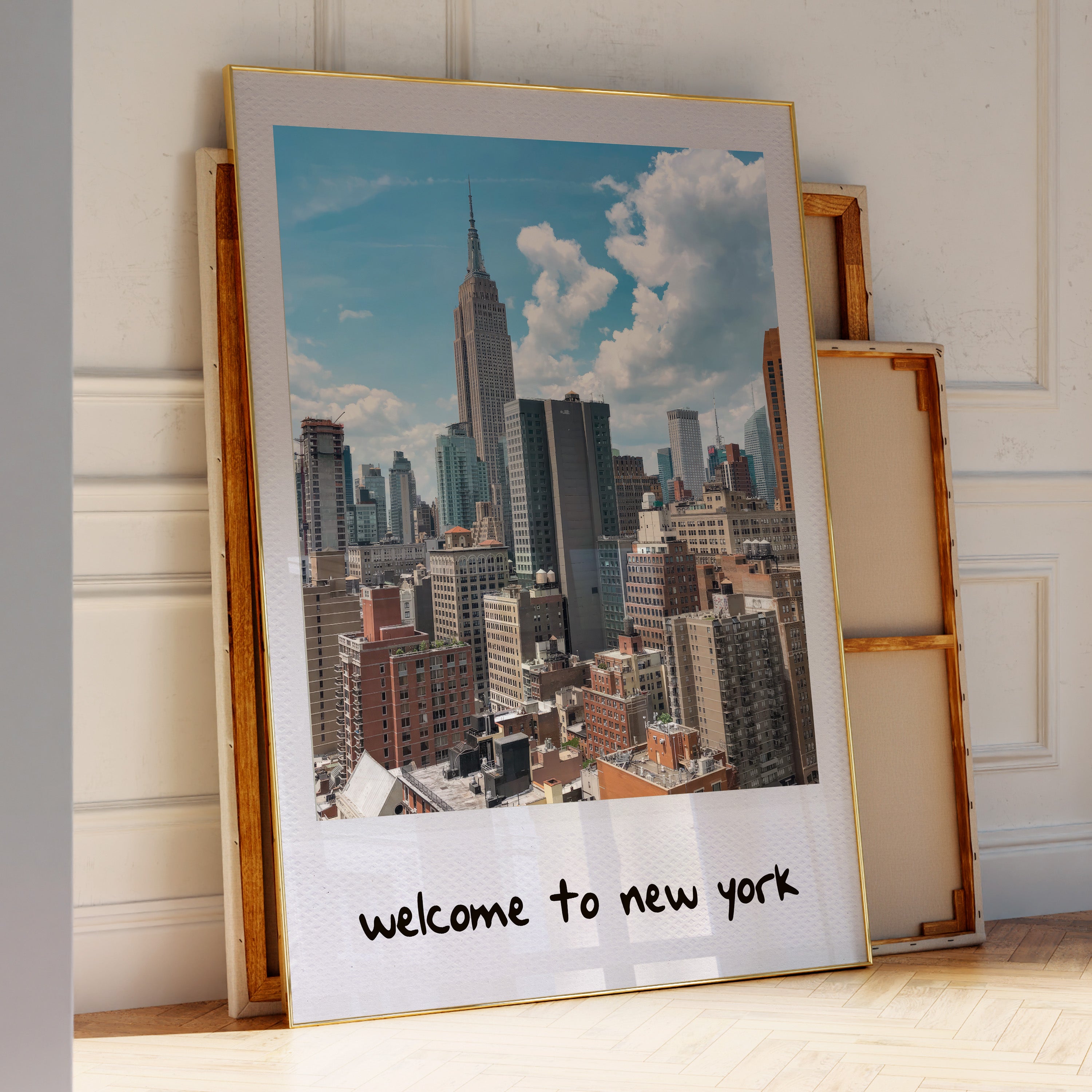 Welcome To New York 1989 Polaroid Print