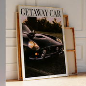 Getaway Car Vintage Reputation Print