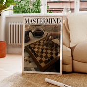 Mastermind Chess Board Print