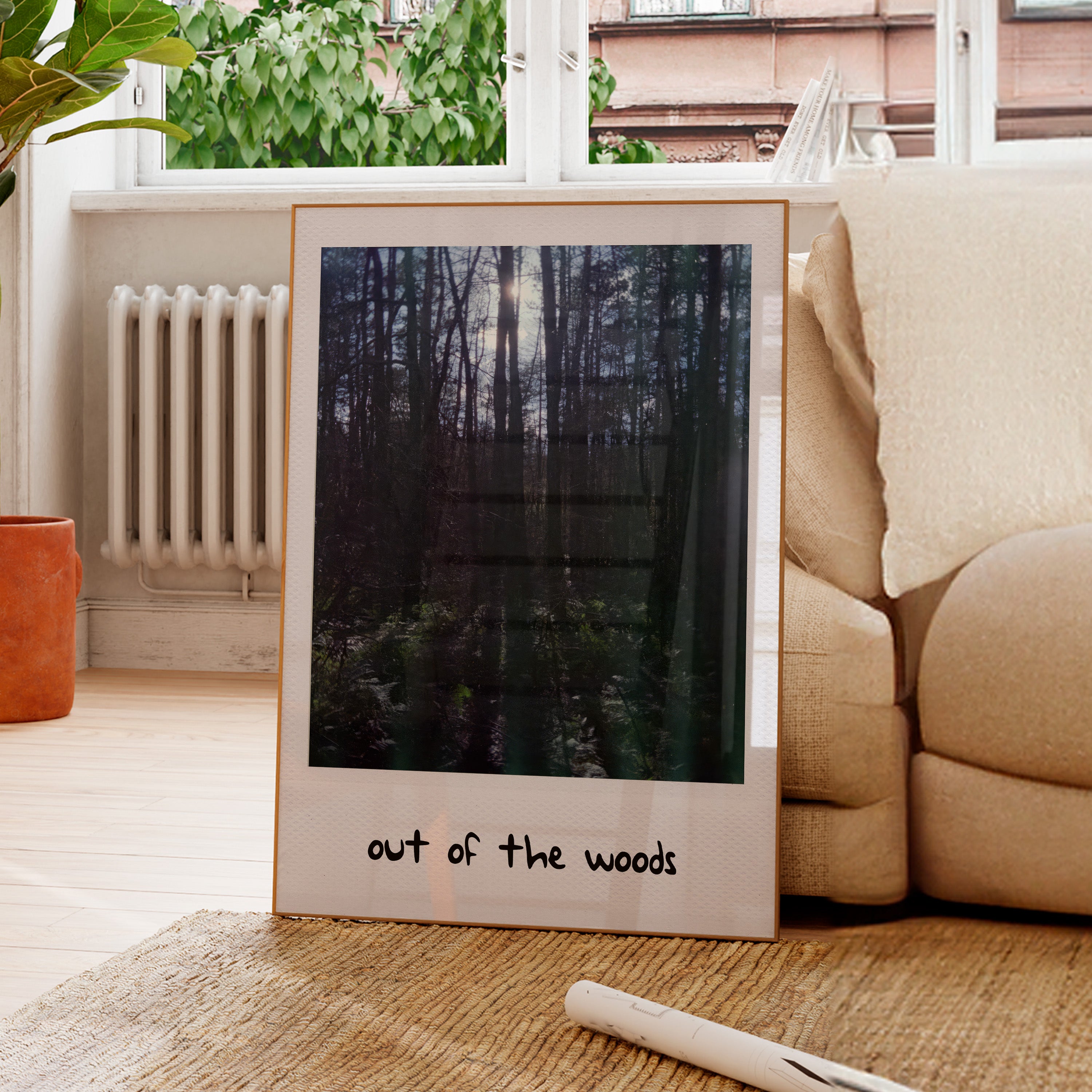 Out of the Woods 1989 Print