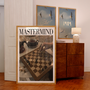 Mastermind Chess Board Print