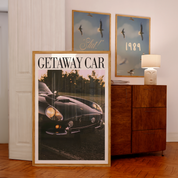 Getaway Car Vintage Reputation Print