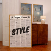 Style 1989 Newspaper Print