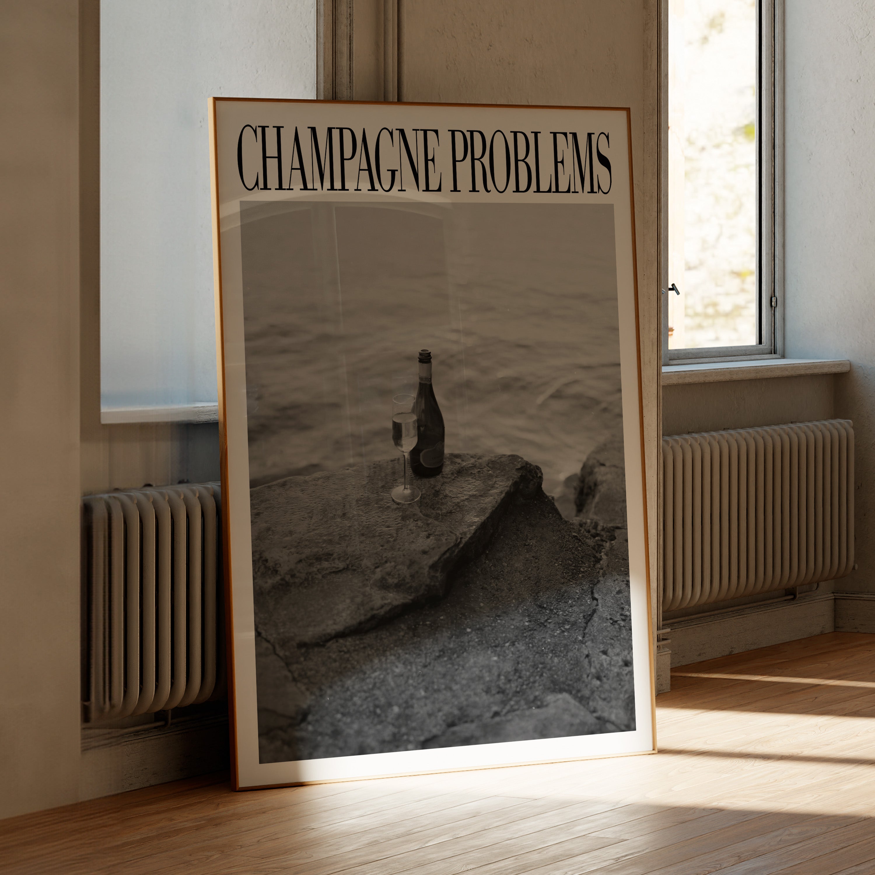 Champagne Problems Print