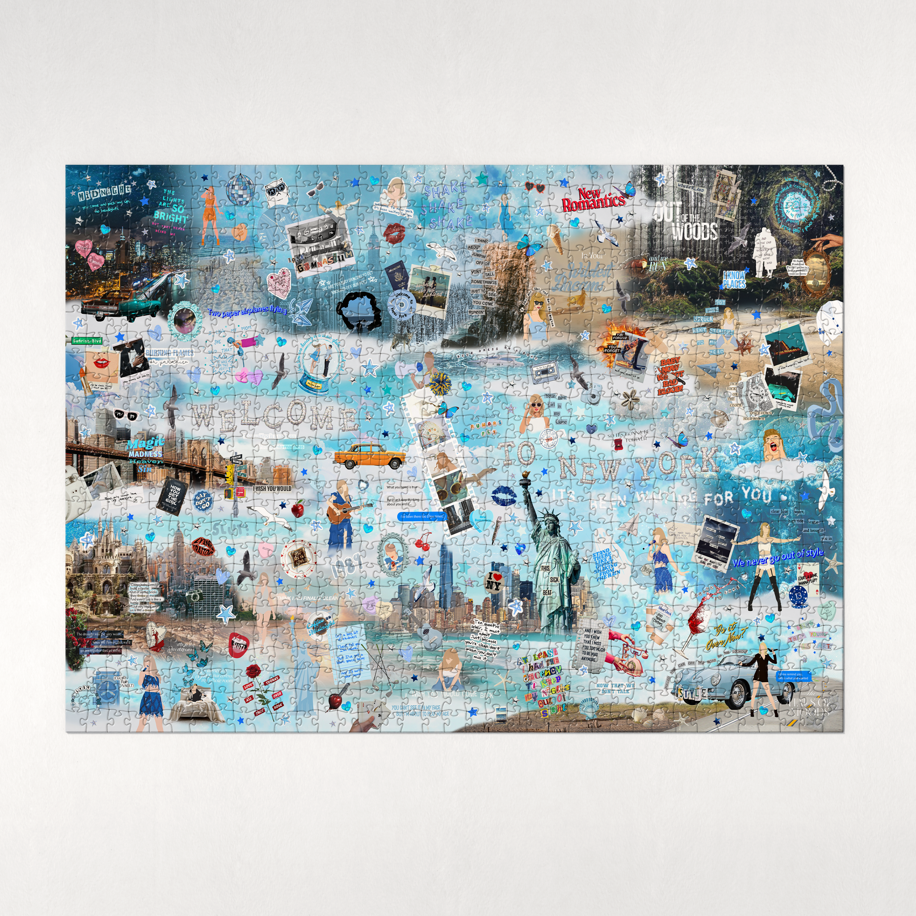 1989 Era Lyrics & Easter Eggs Puzzle ©