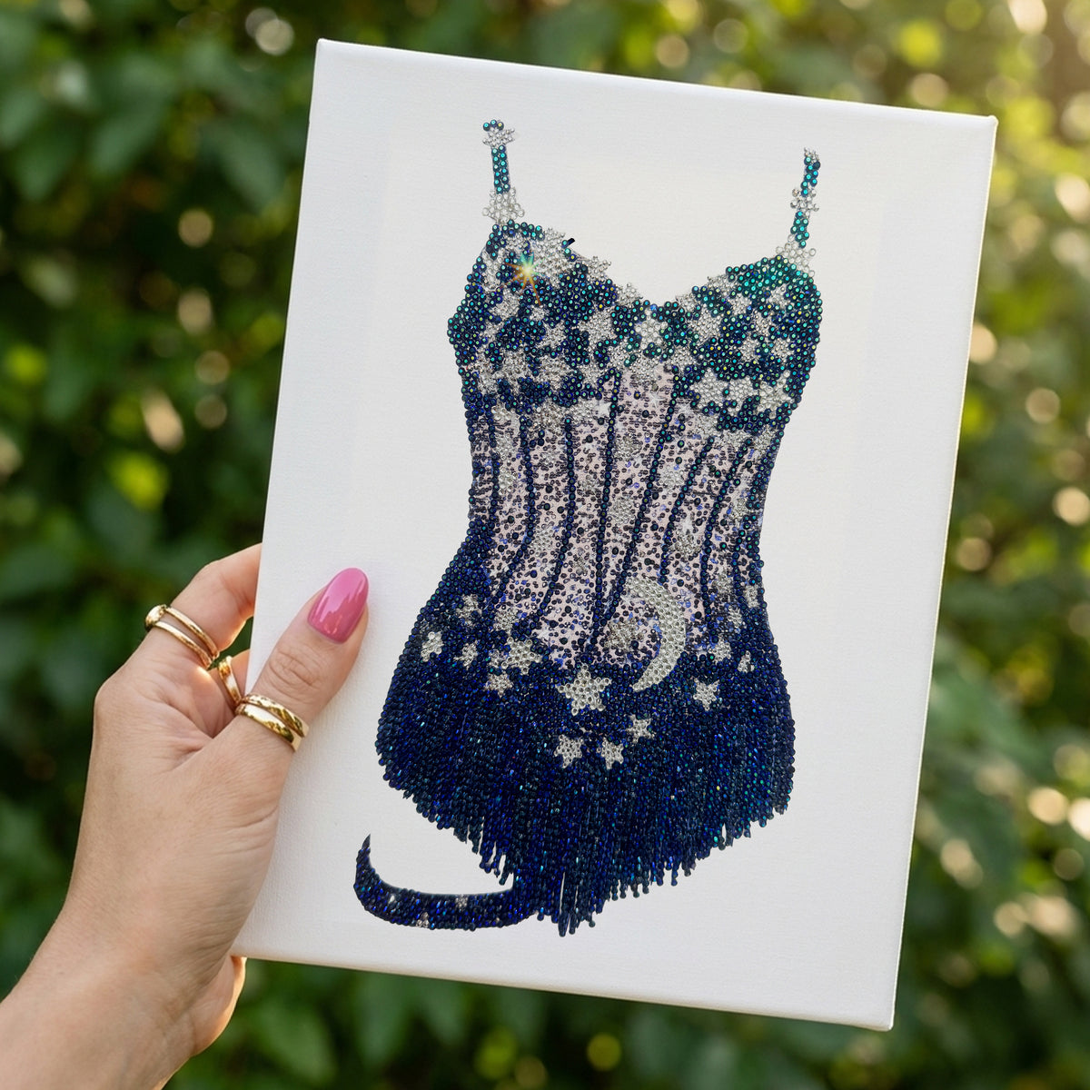 Midnights Stars Bodysuit DIY Rhinestone Canvas Kit | Taylor Inspired