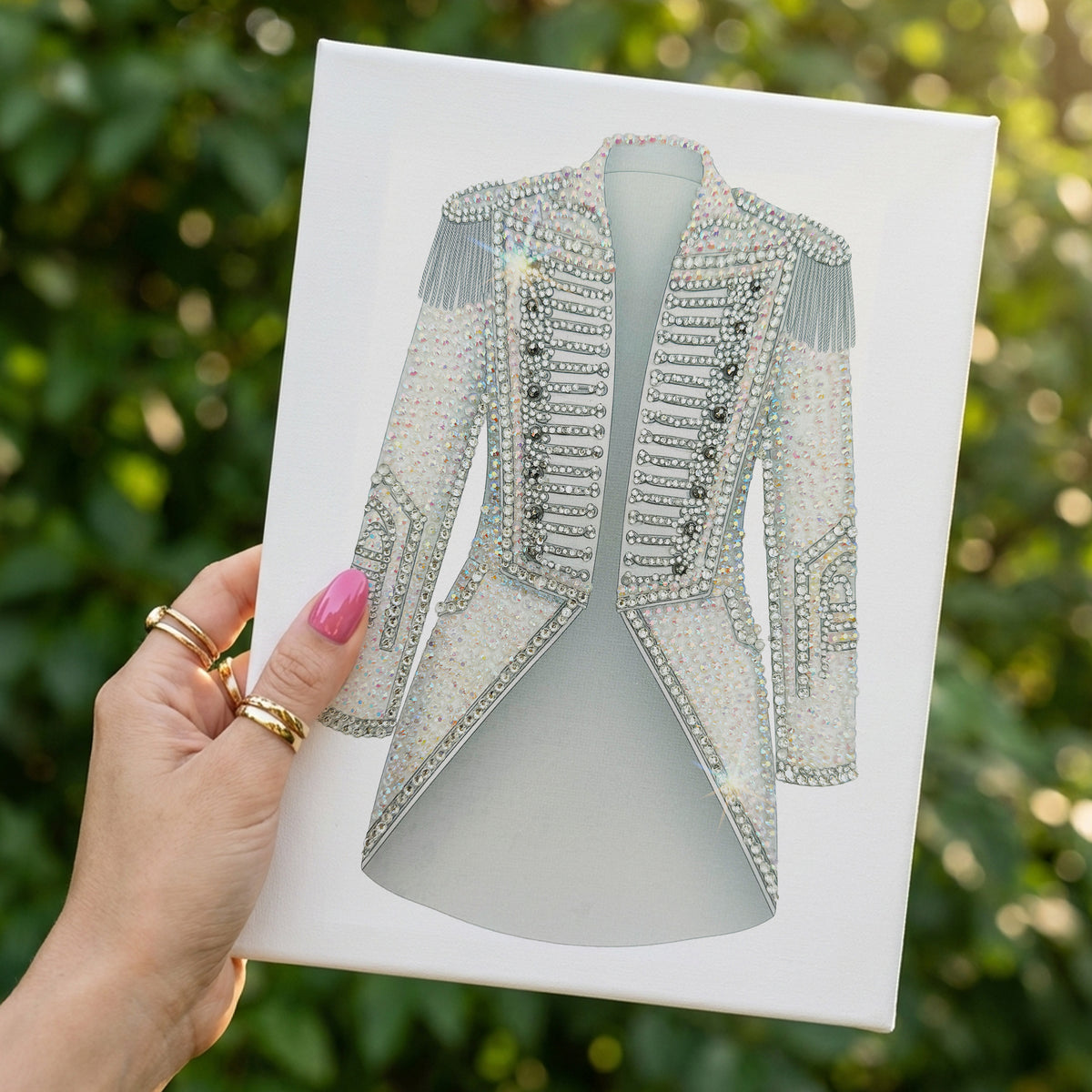 TTPD Crystal Tailcoat DIY Bedazzle Rhinestone Canvas Kit