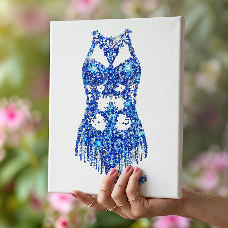 Midnights Cutout Bodysuit DIY Rhinestone Canvas Kit | Taylor Inspired