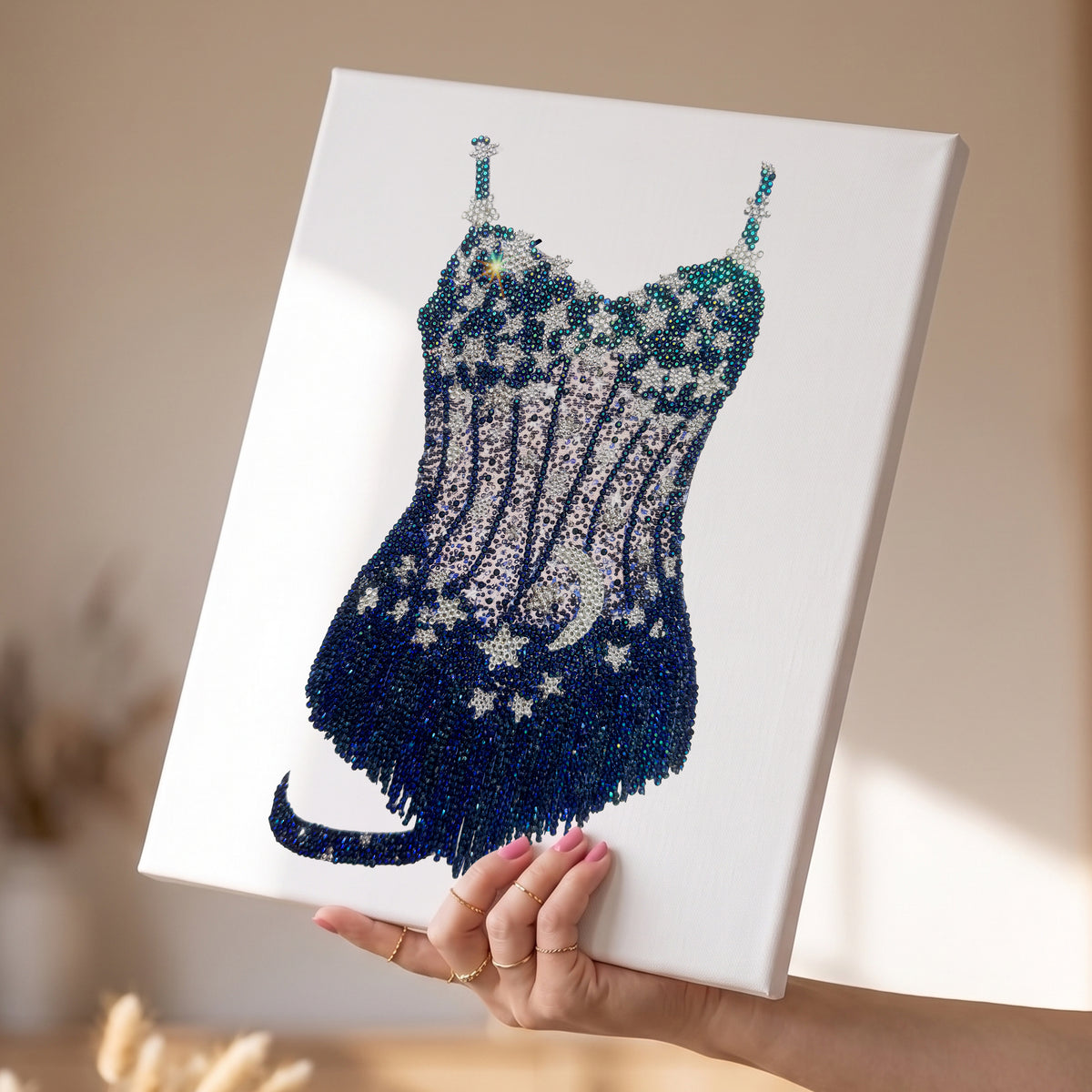 Midnights Stars Bodysuit DIY Rhinestone Canvas Kit | Taylor Inspired