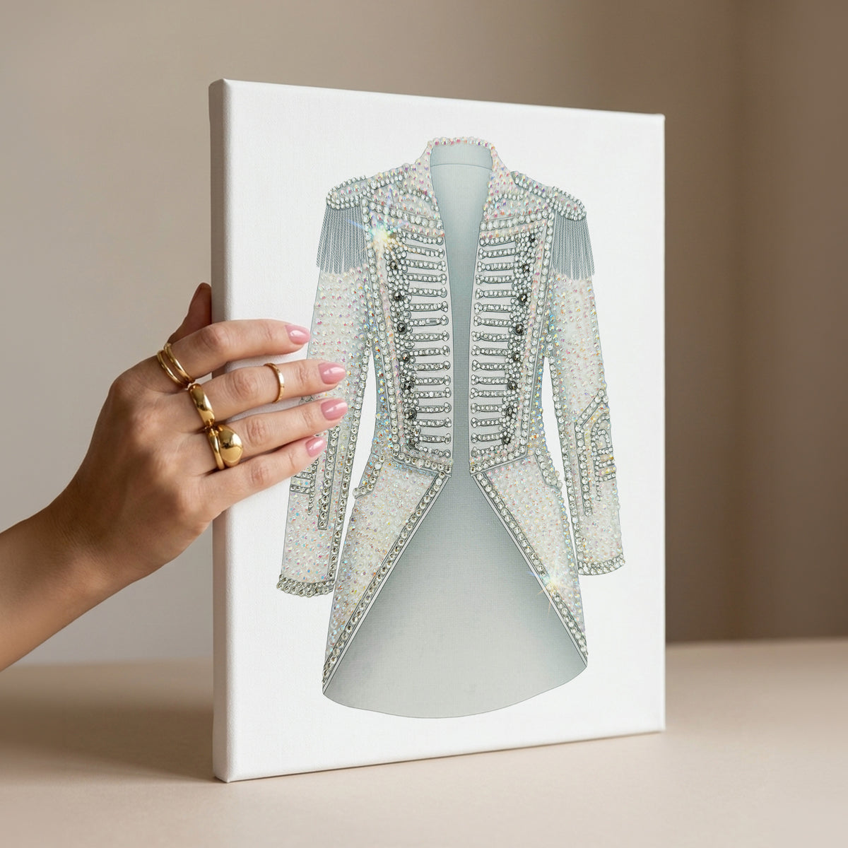 TTPD Crystal Tailcoat DIY Bedazzle Rhinestone Canvas Kit