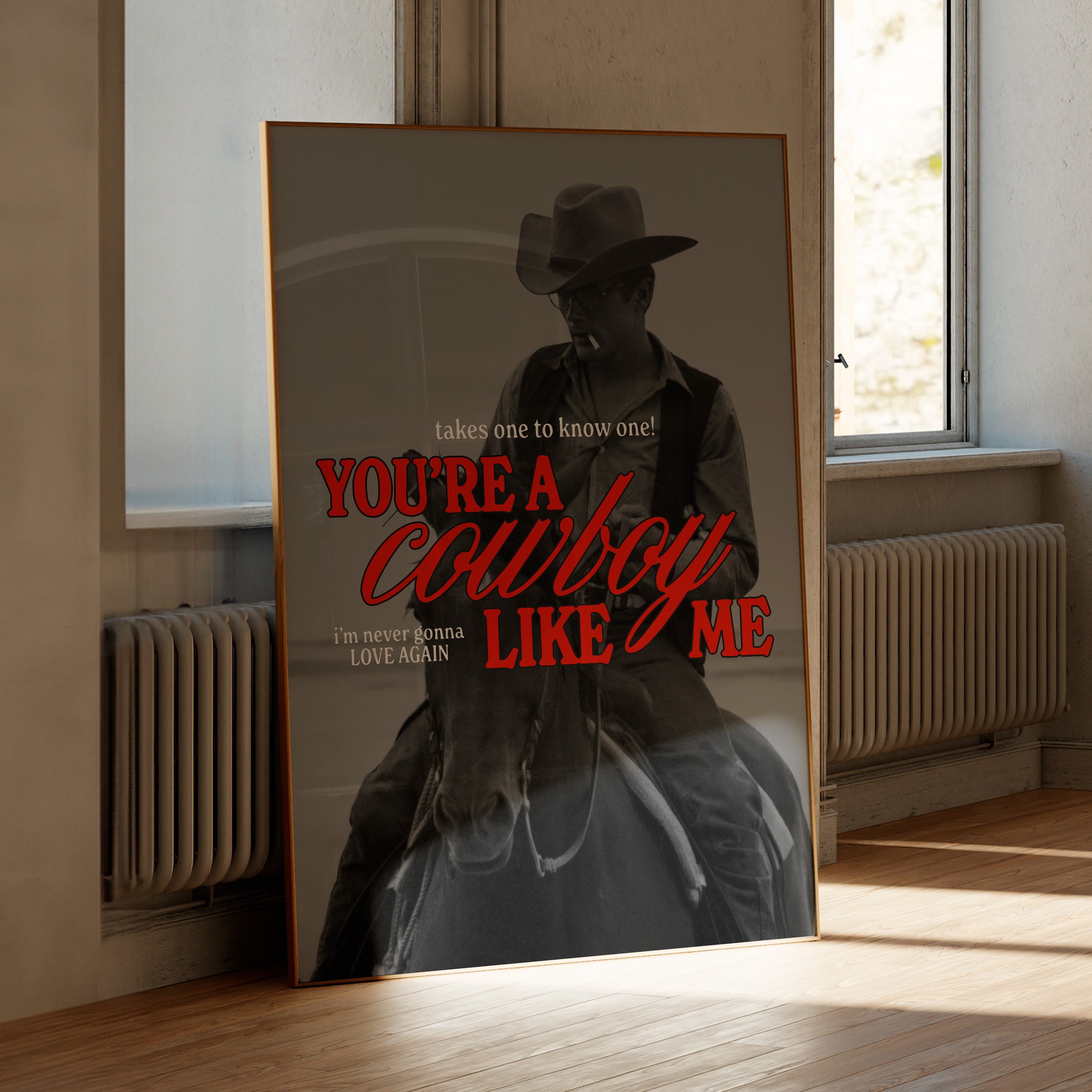 Cowboy Like Me - Cowboy + Horse - Haus Of Moods