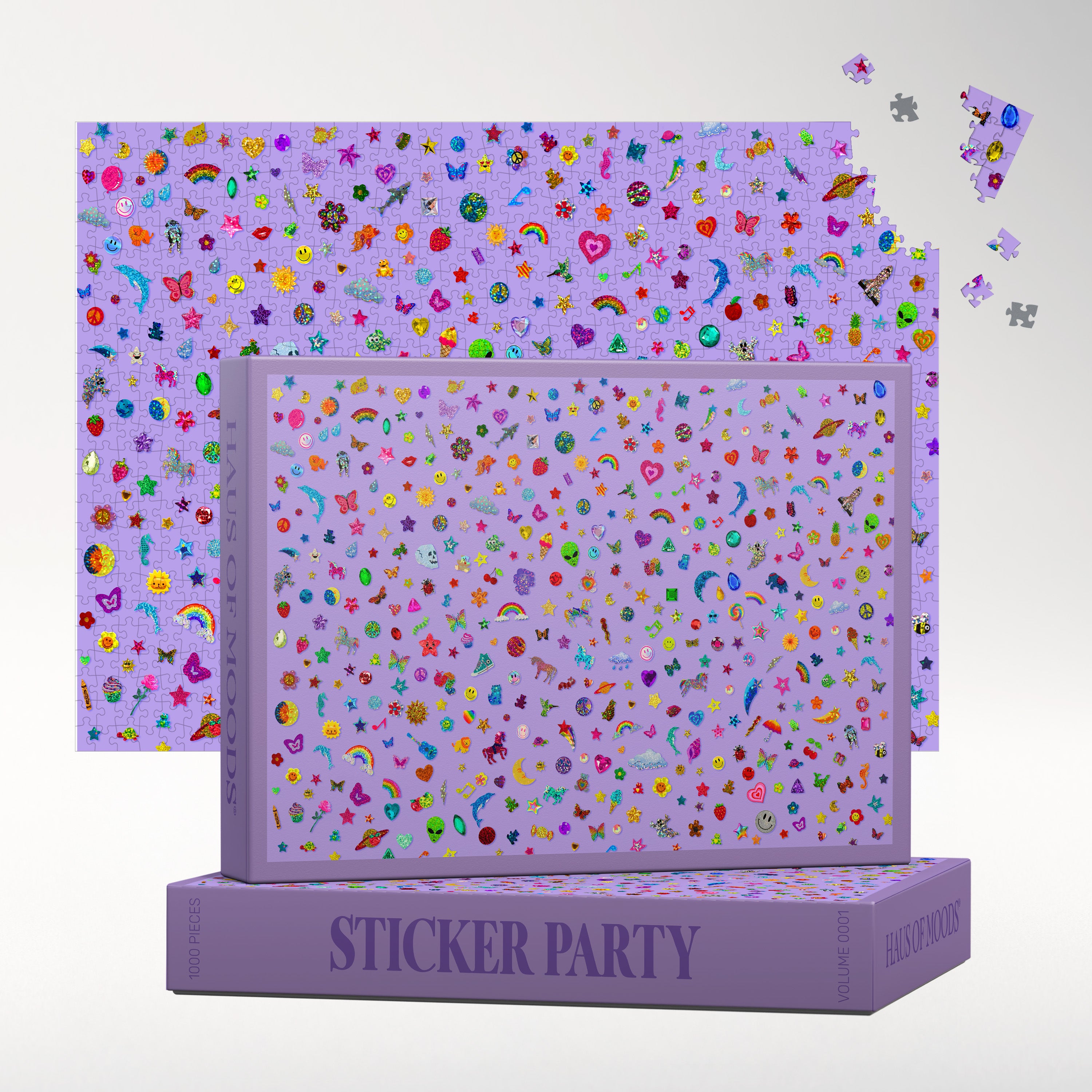Y2K Sticker Party Puzzle