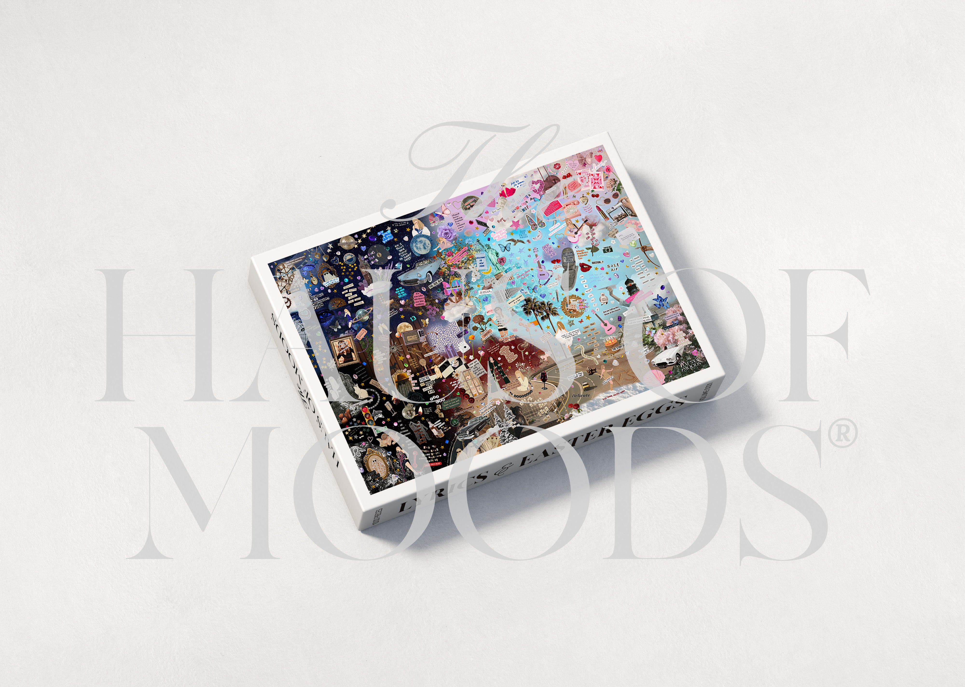 Eras Inspired Easter Eggs & Lyrics Puzzle [OFFICIAL Haus of Moods® PUZZLE] The Perfect Swiftie Gift - Taylor Eras Tour Puzzle