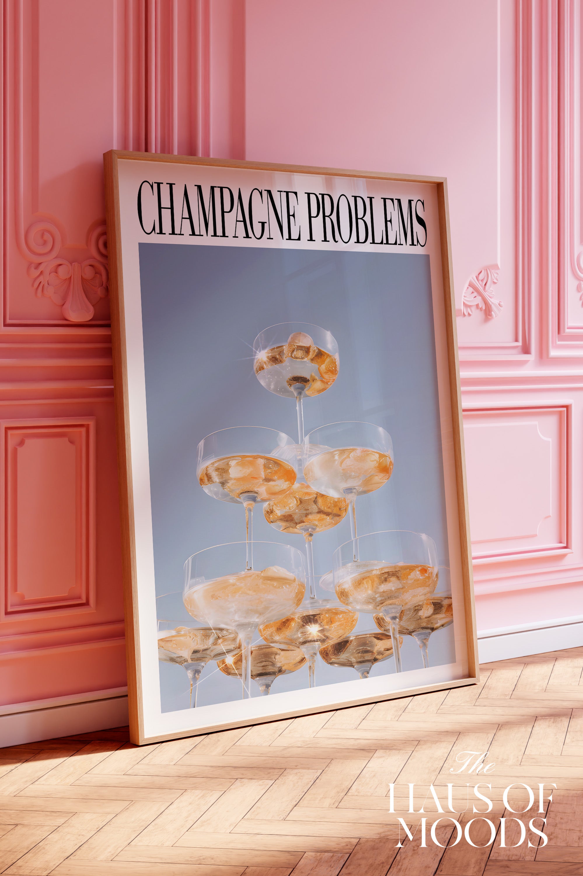 Champagne Problems Folklore Print