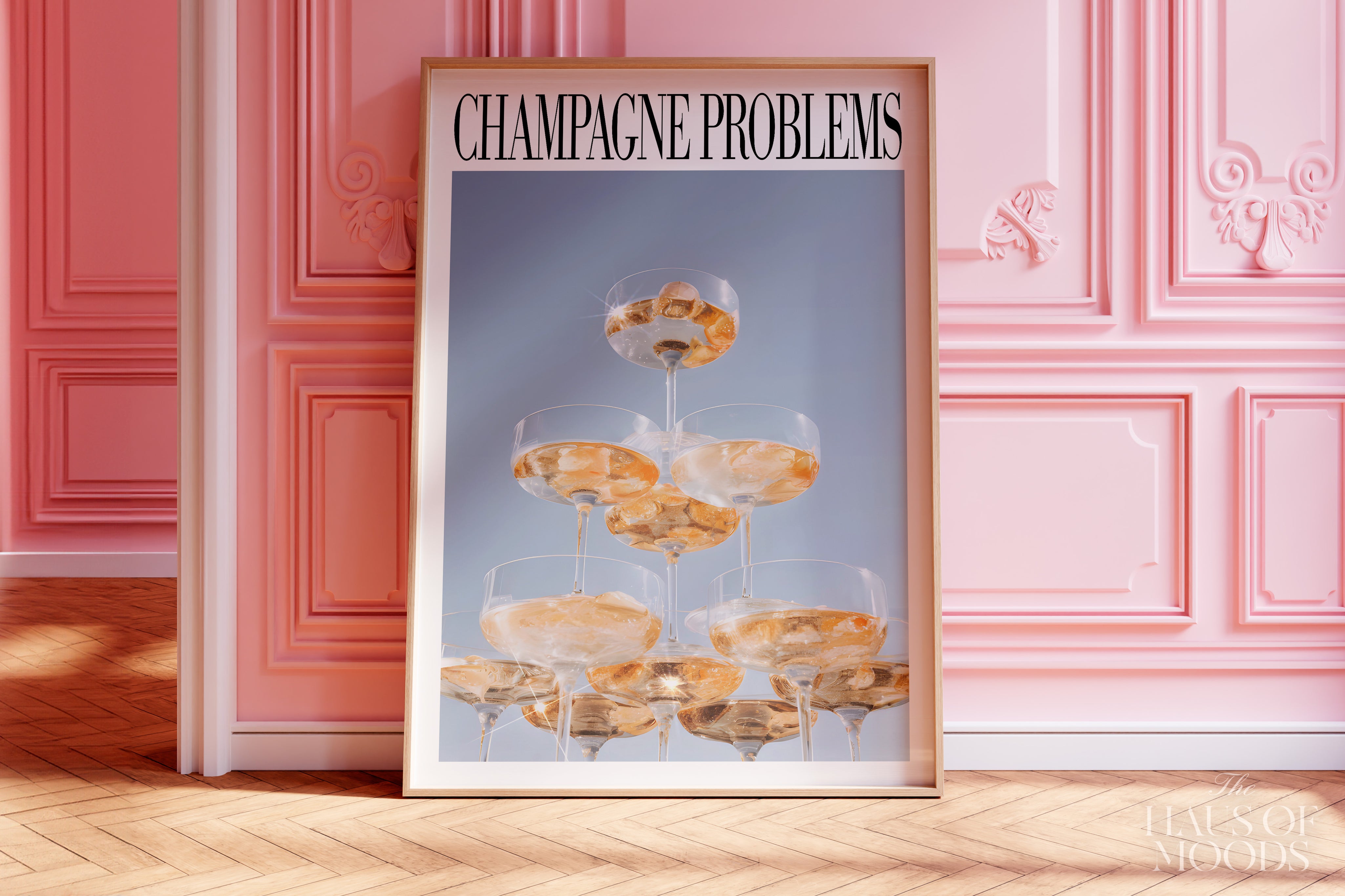 Champagne Problems Folklore Print