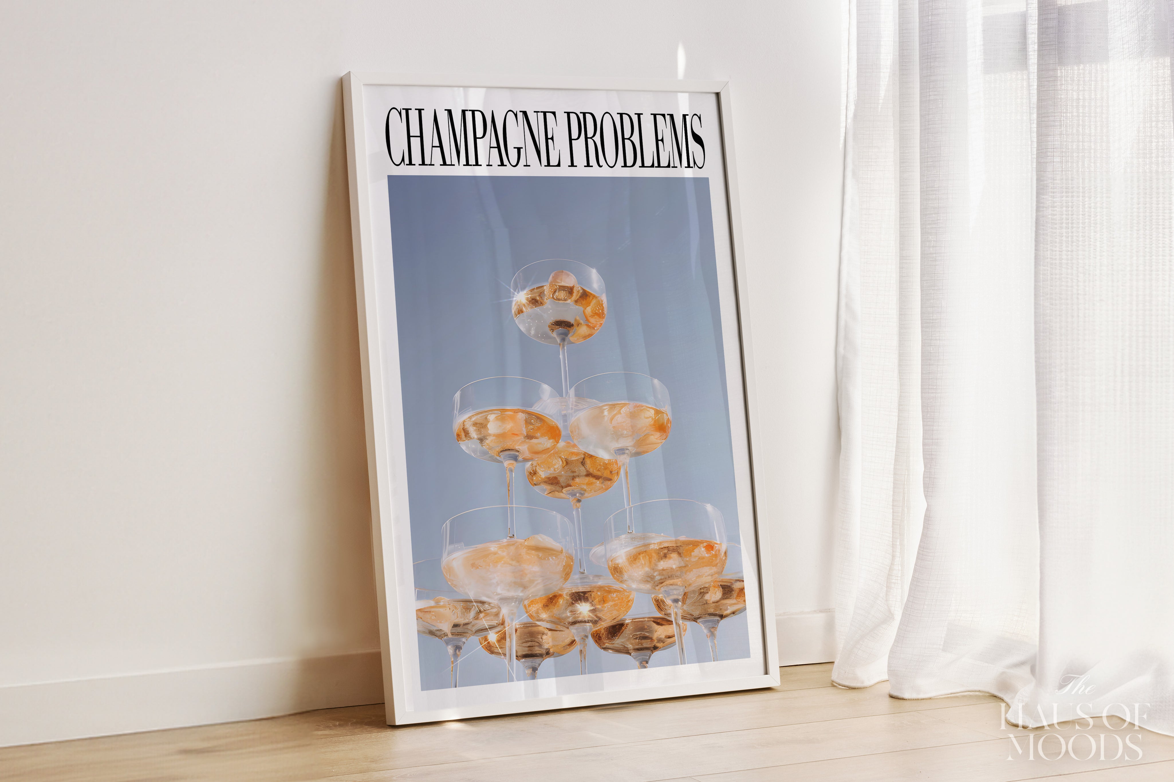 Champagne Problems Folklore Print