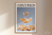 Champagne Problems Folklore Print