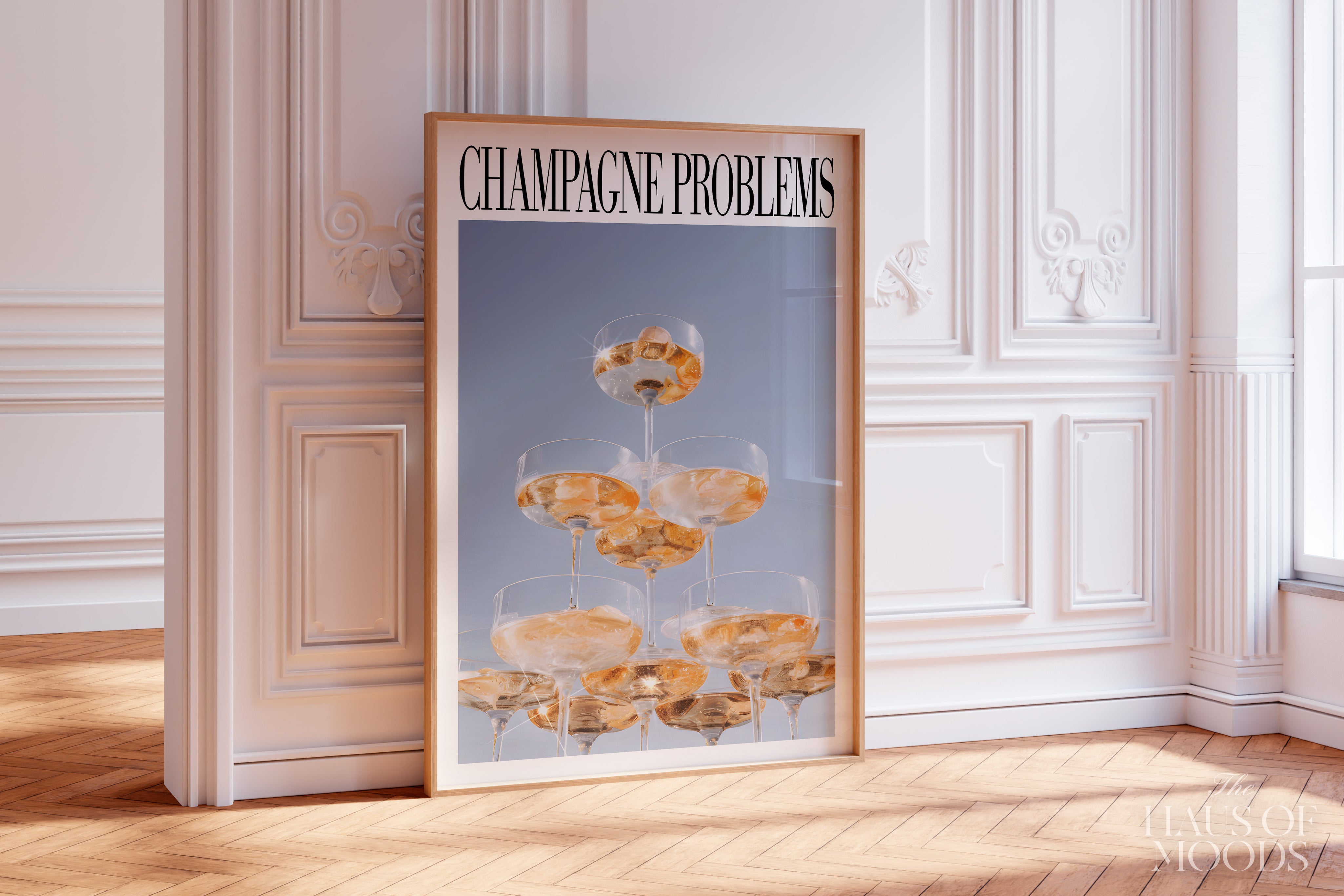 Champagne Problems Folklore Print