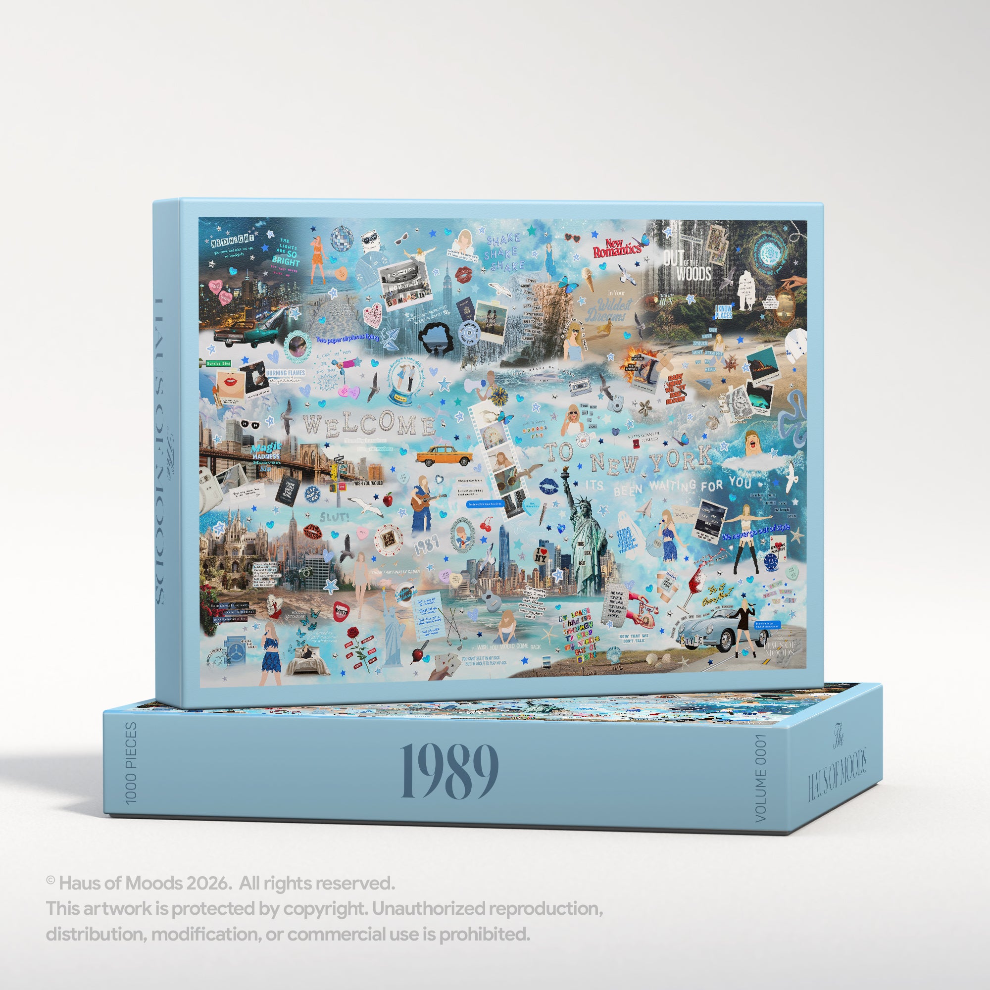 1989 Era Lyrics & Easter Eggs Puzzle © - Haus Of Moods