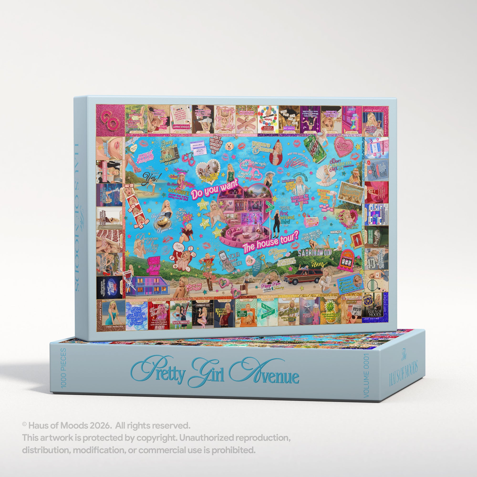 Sabrina Carpenter Pretty Girl Avenue Puzzle ©