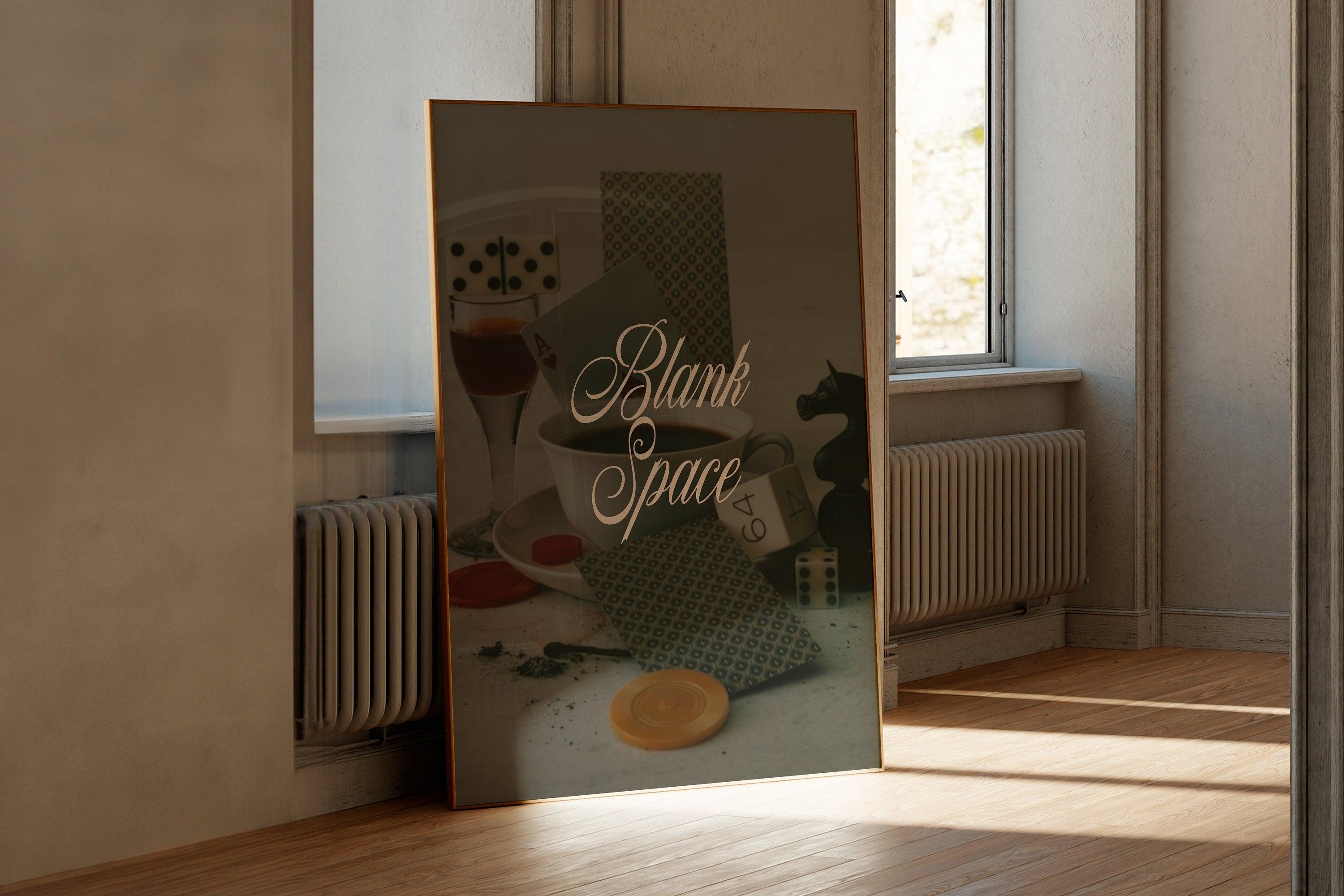 Blank Space.