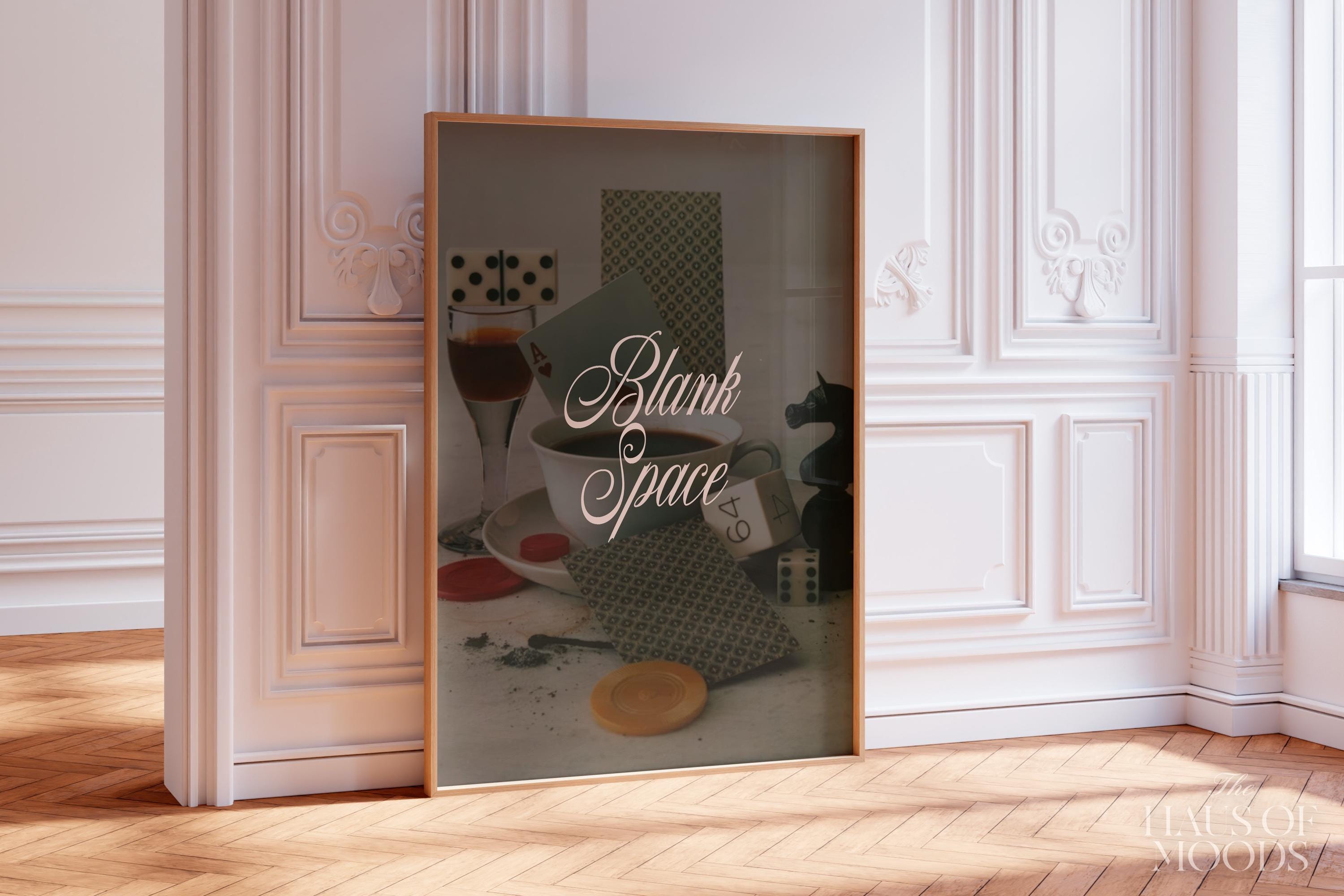 Blank Space.