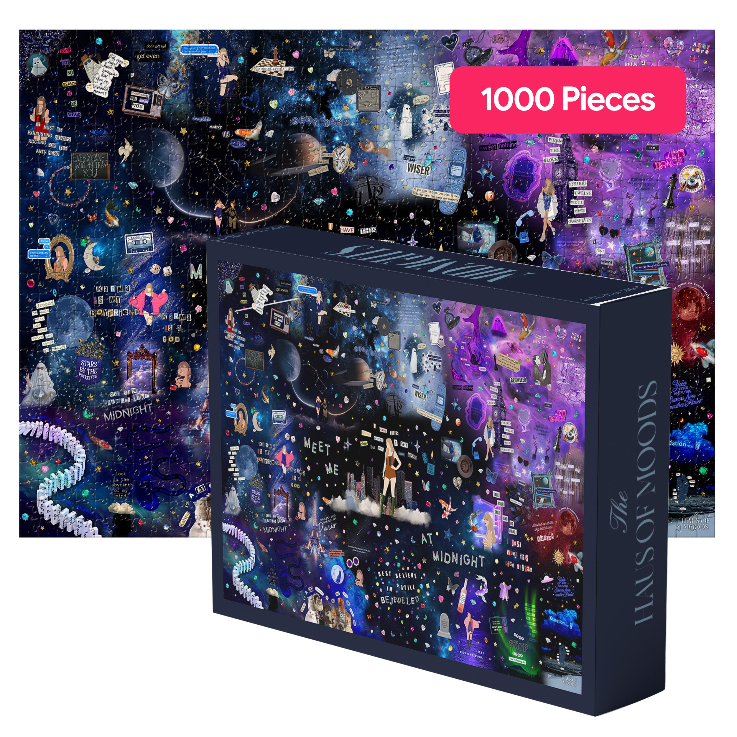 Midnights Lyrics & Easter Eggs Puzzle ©.
