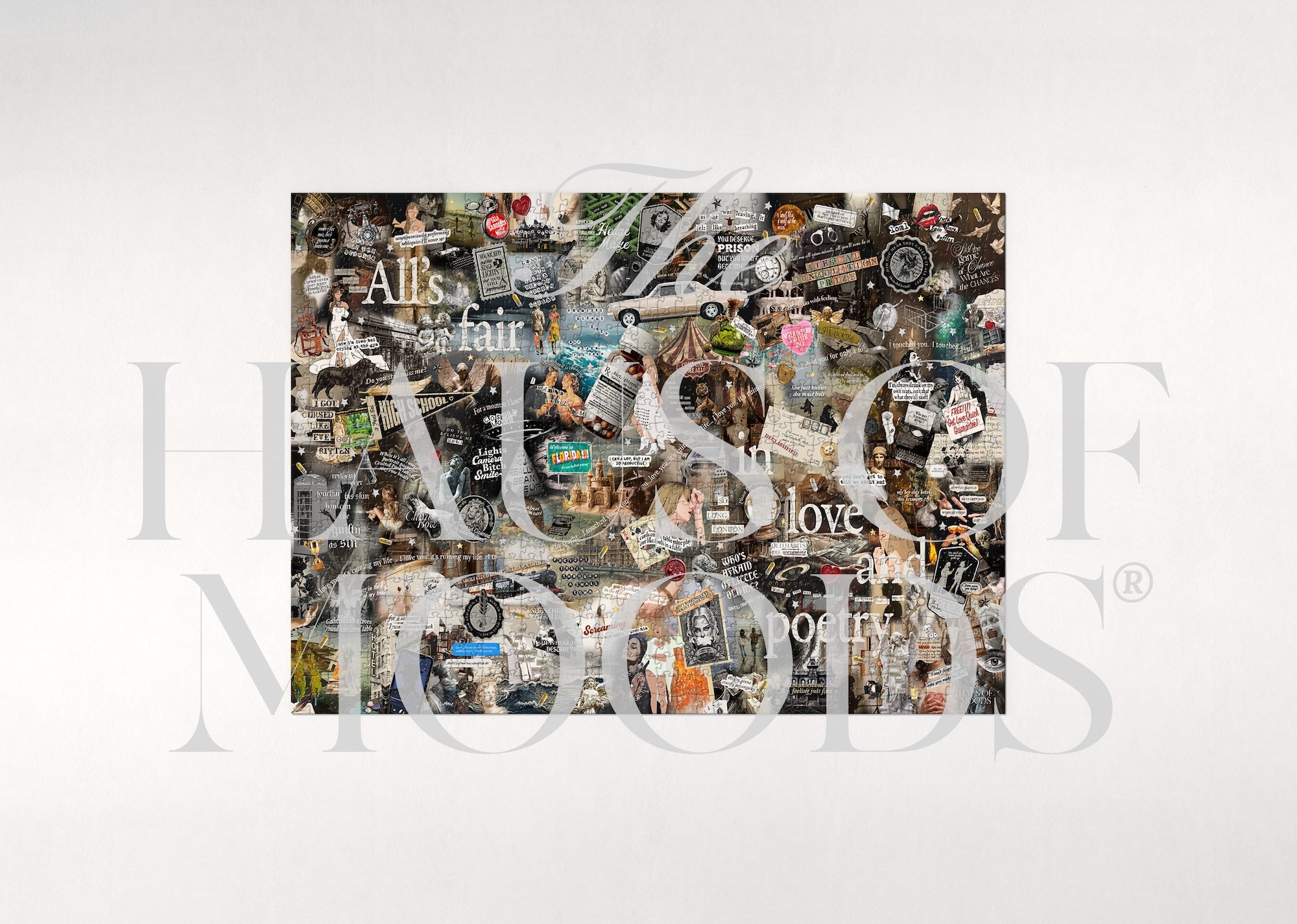 Tortured Poets Lyrics & Easter Eggs Puzzle ©.