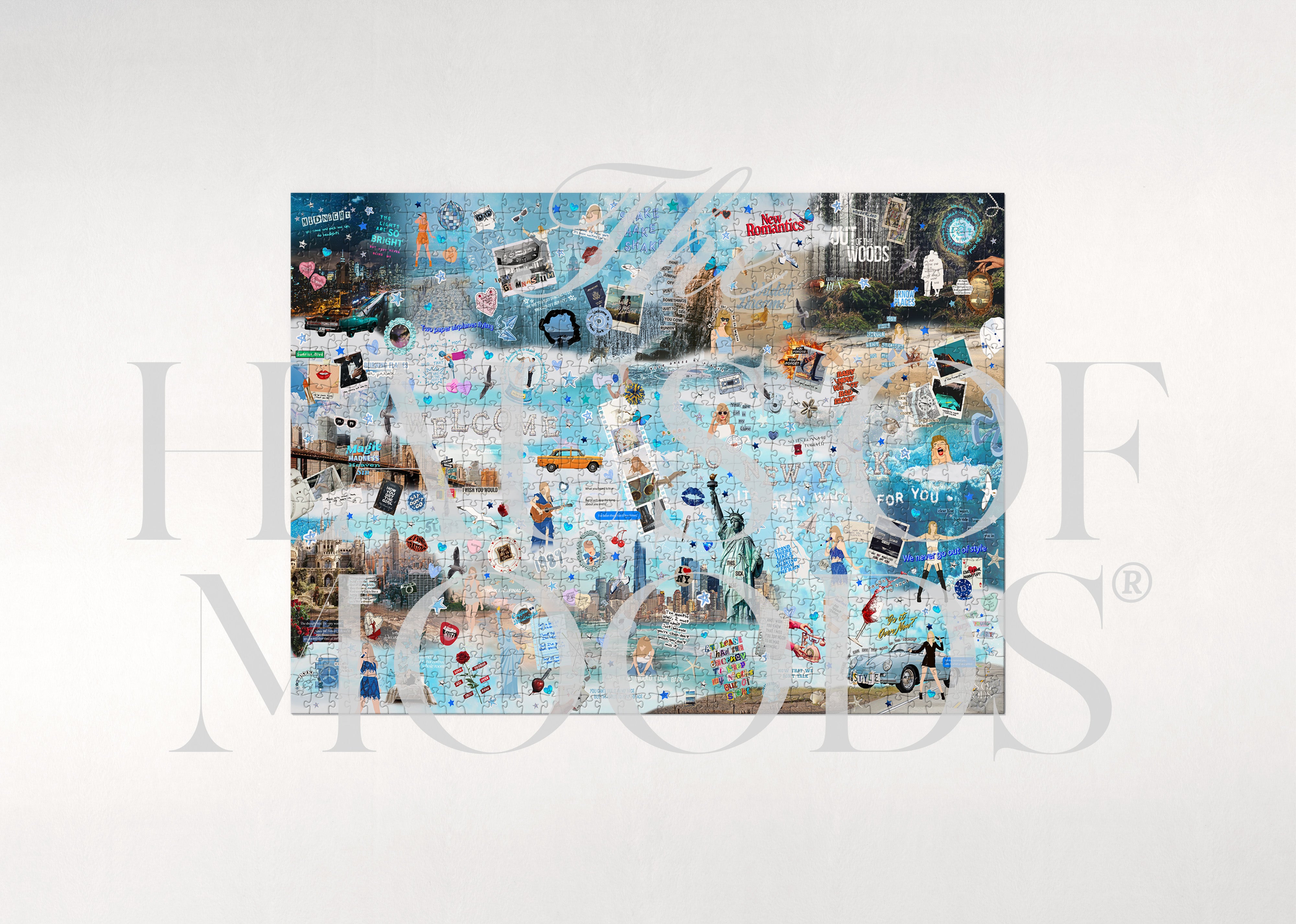 1989 Era Lyrics & Easter Eggs Puzzle ©.